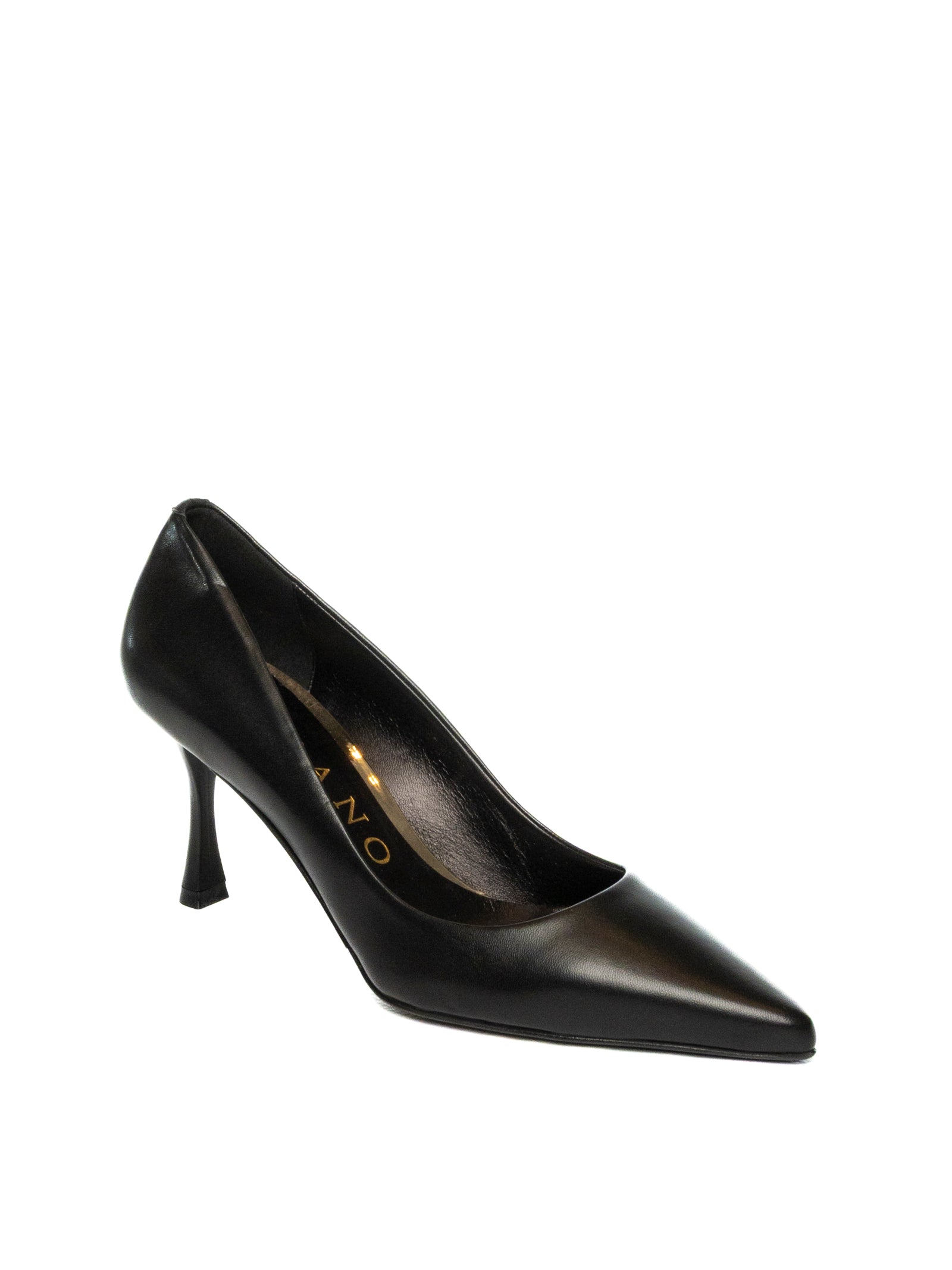 ALBANO Décolleté pelle nero 2962 VIT-NERO