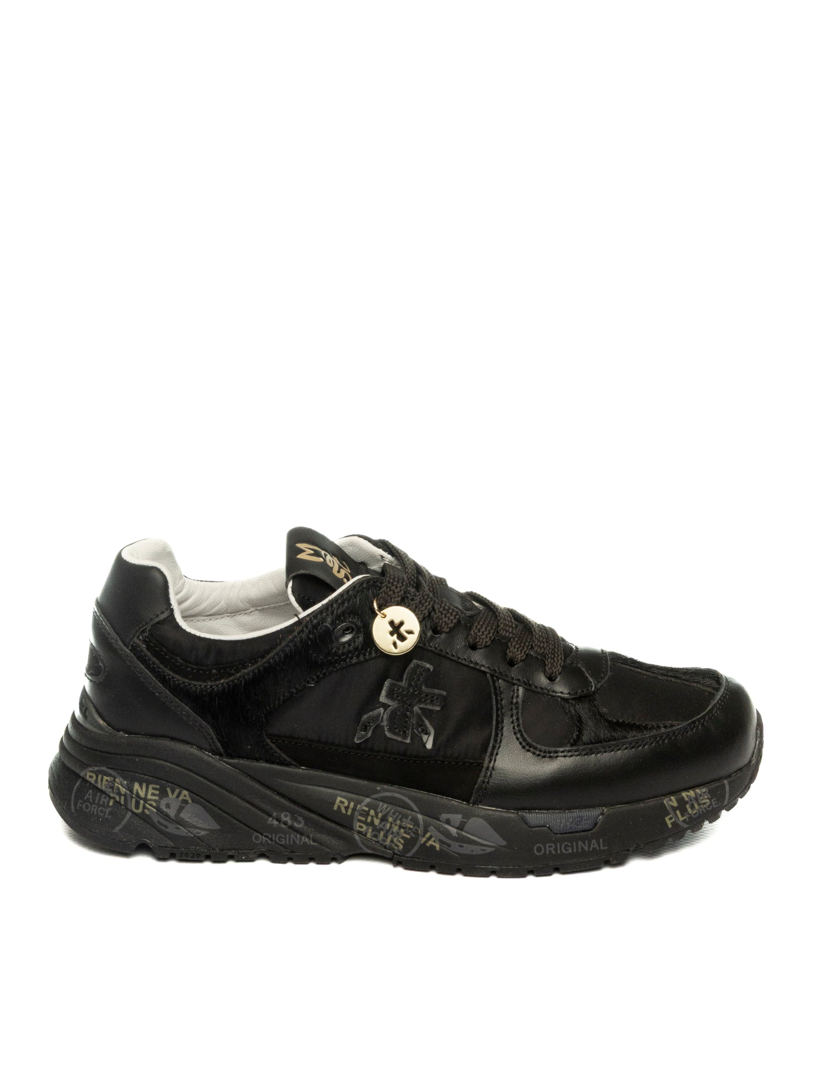 PREMIATA Sneaker mase nero MASED PELLE/CAM-7822