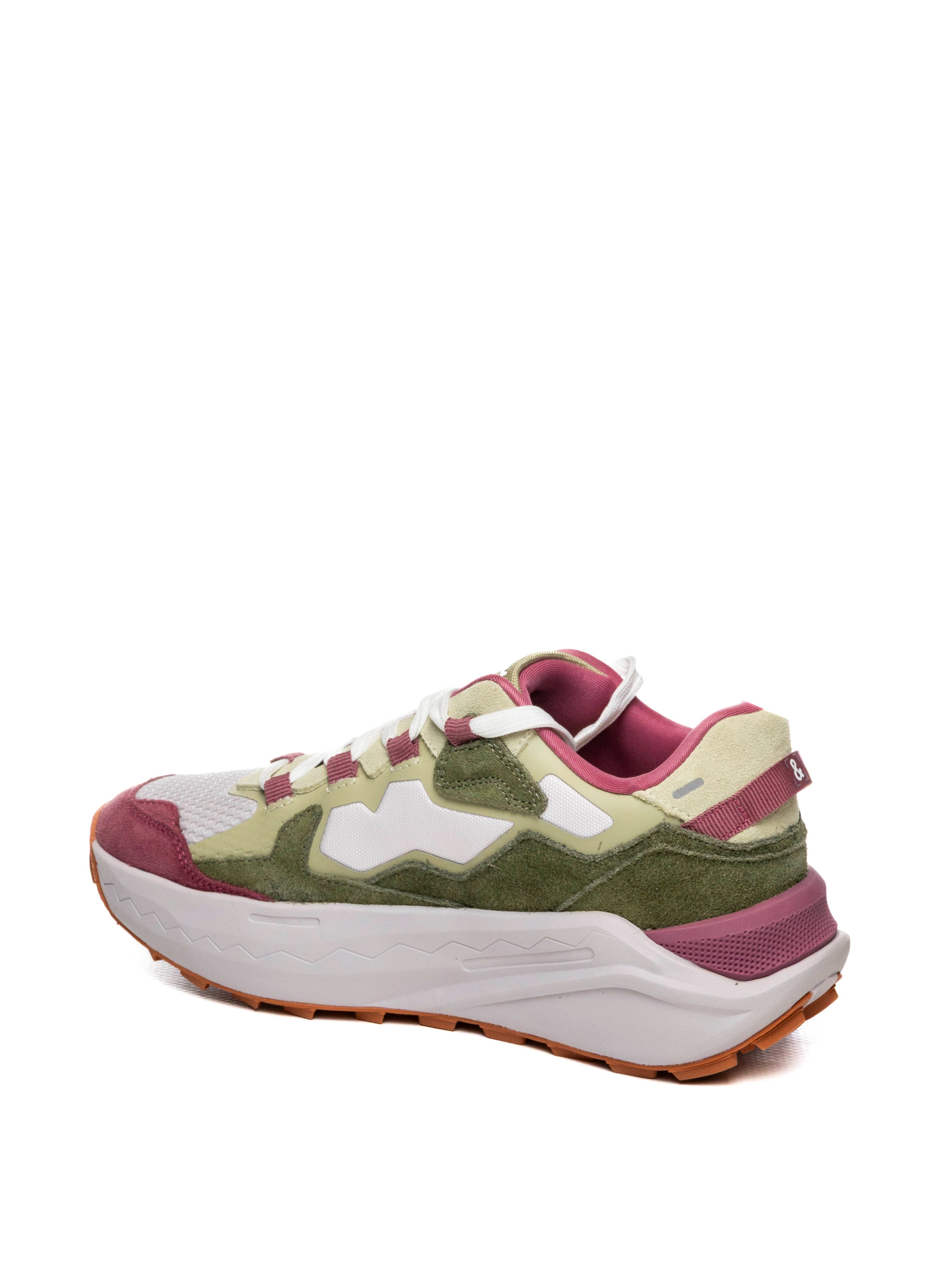 EXTR4 Sneaker ikigay bianco/rosa 1207522 SUE/NYL-VERDE