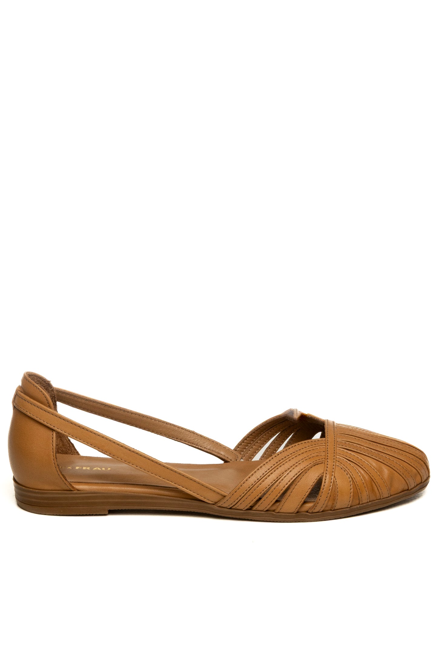 FRAU Ballerina pelle caramello 03M4 FEATHER-CARAMELLO