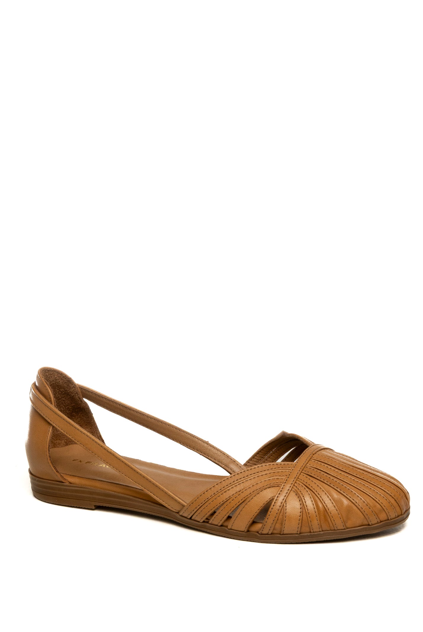 FRAU Ballerina pelle caramello 03M4 FEATHER-CARAMELLO