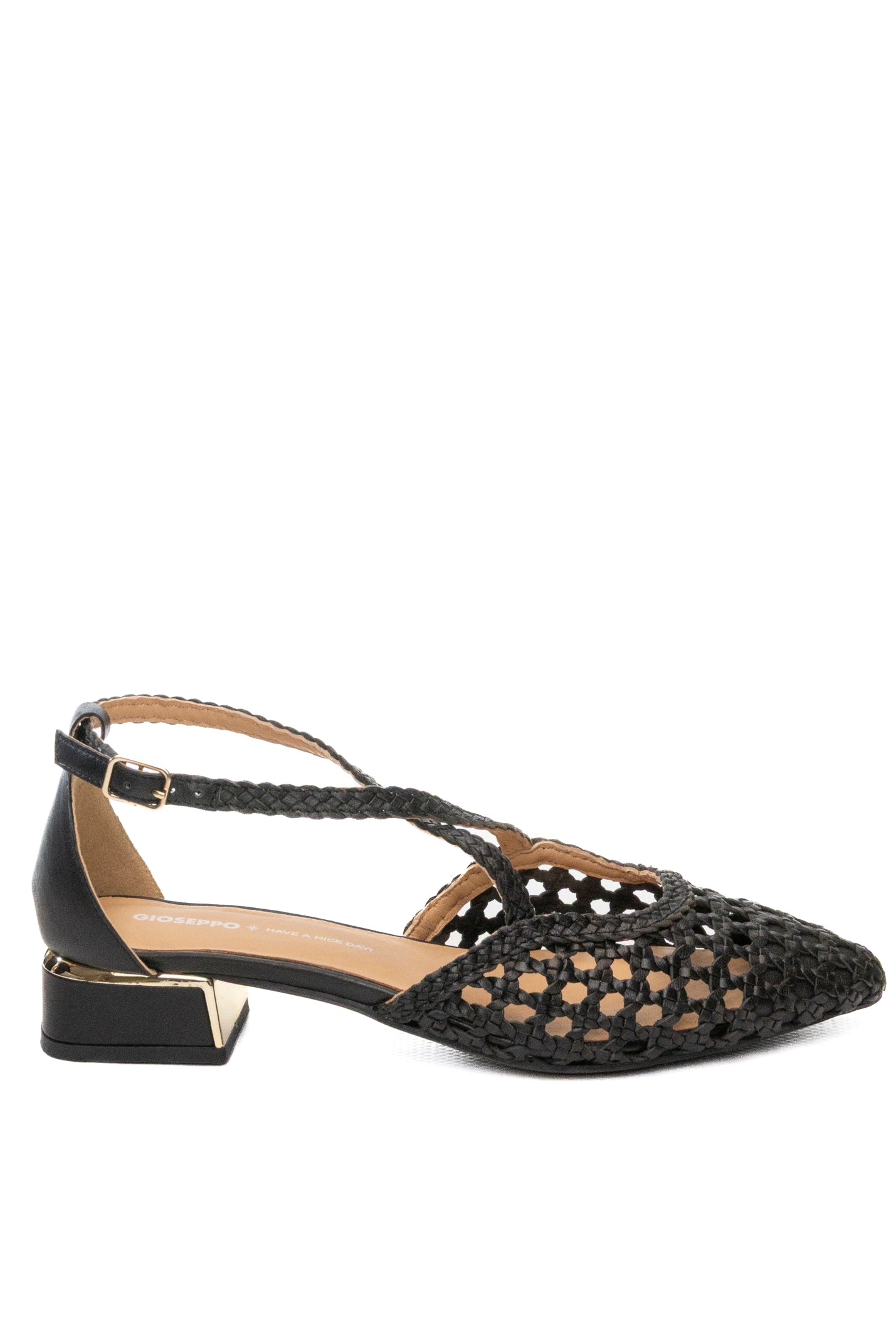 GIOSEPPO Sandalo brillion nero 75560 BRILLION-NERO