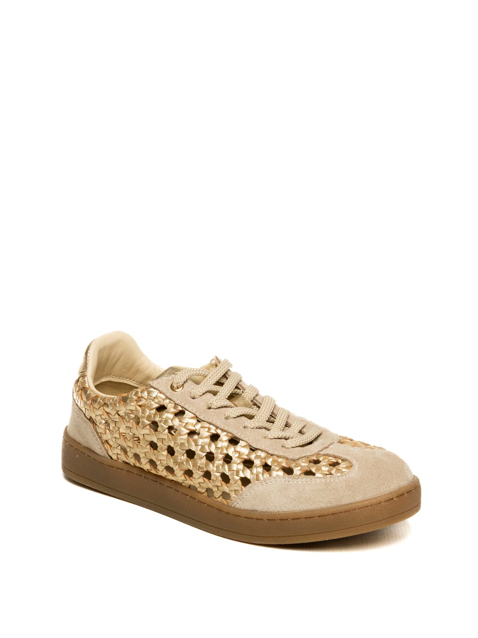 GIOSEPPO Sneaker intrecciata ijebu oro 78649 IJEBU-ORO