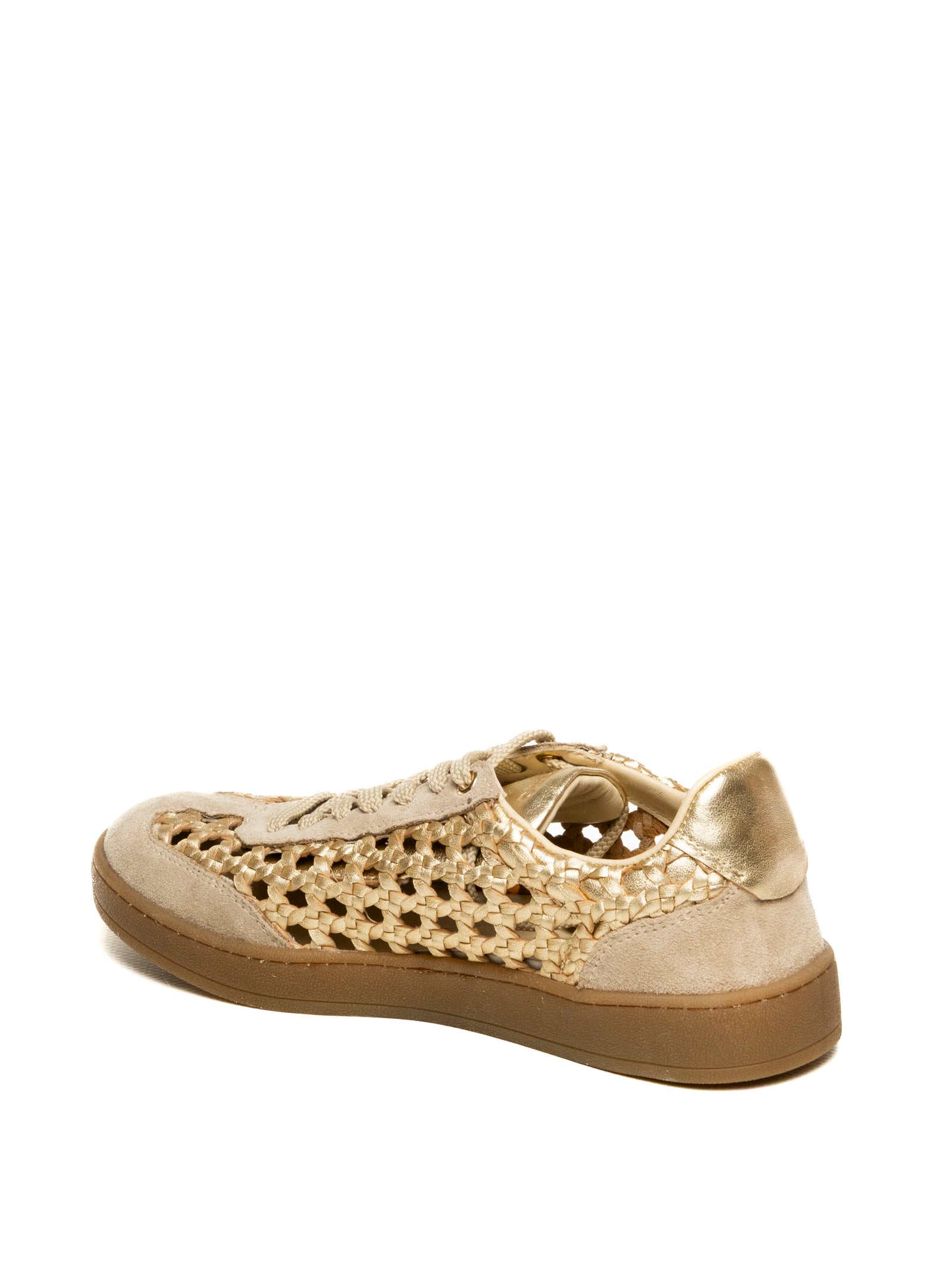 GIOSEPPO Sneaker intrecciata ijebu oro 78649 IJEBU-ORO