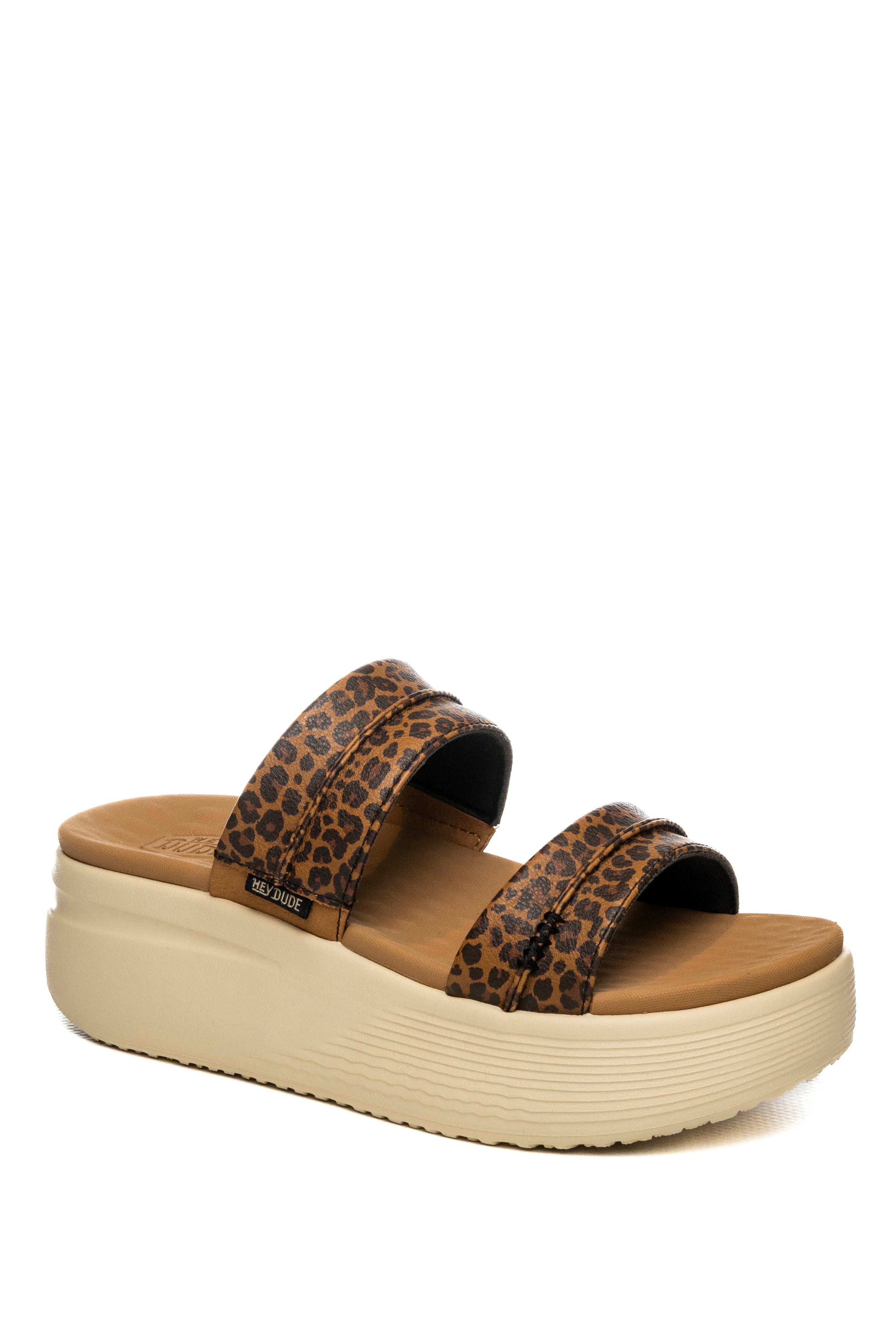 HEY DUDE sandalo austin slide leopard 45256 AUSTIN SLIDE-2LB