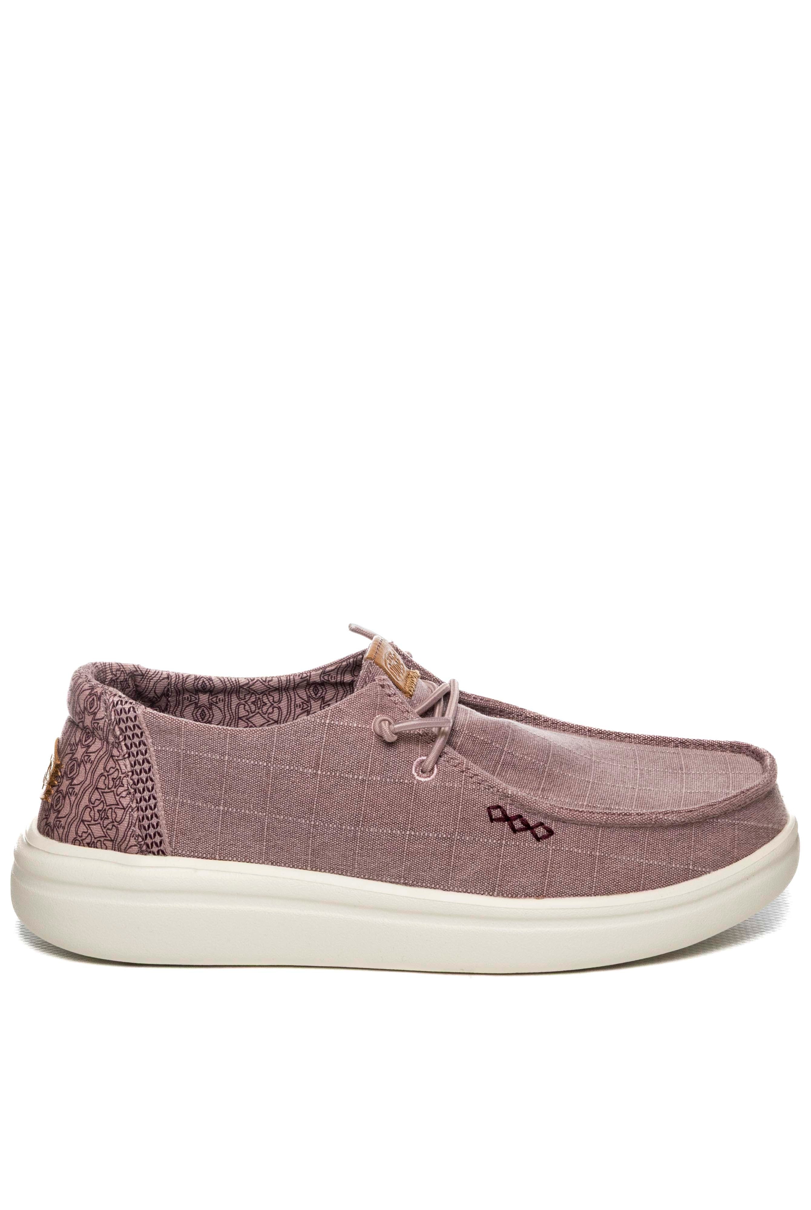 HEY DUDE slipon wendy chambray rosa 45274 WENDY CHAMBRAY-5CG
