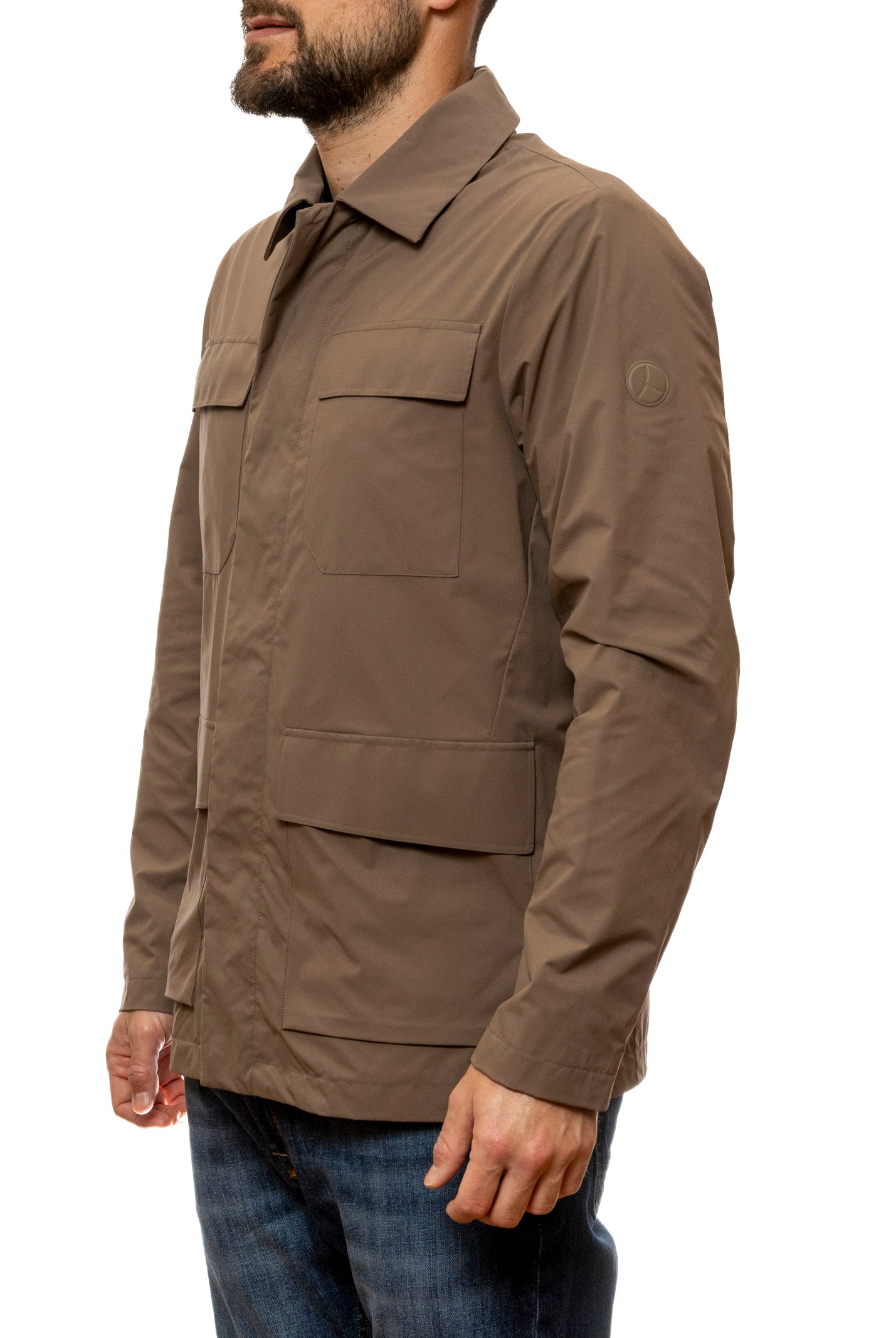 PEOPLE OF SHIBUYA giubbino softshell marrone KASUGAI PM931-260