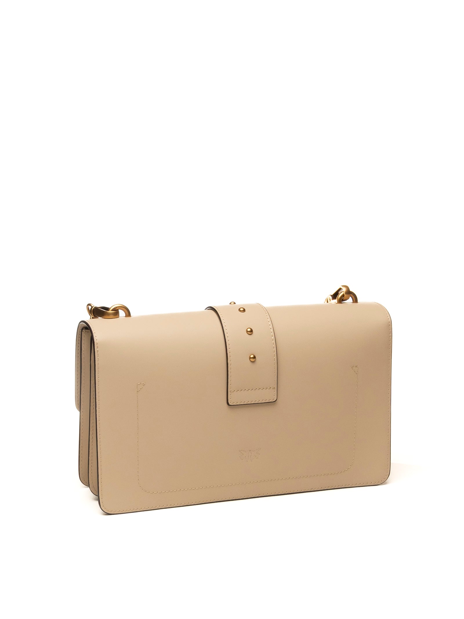 PINKO borsa a spalla love one classic beige/oro 105857-A0F1 LOVE ONE CLASSIC-C50Q