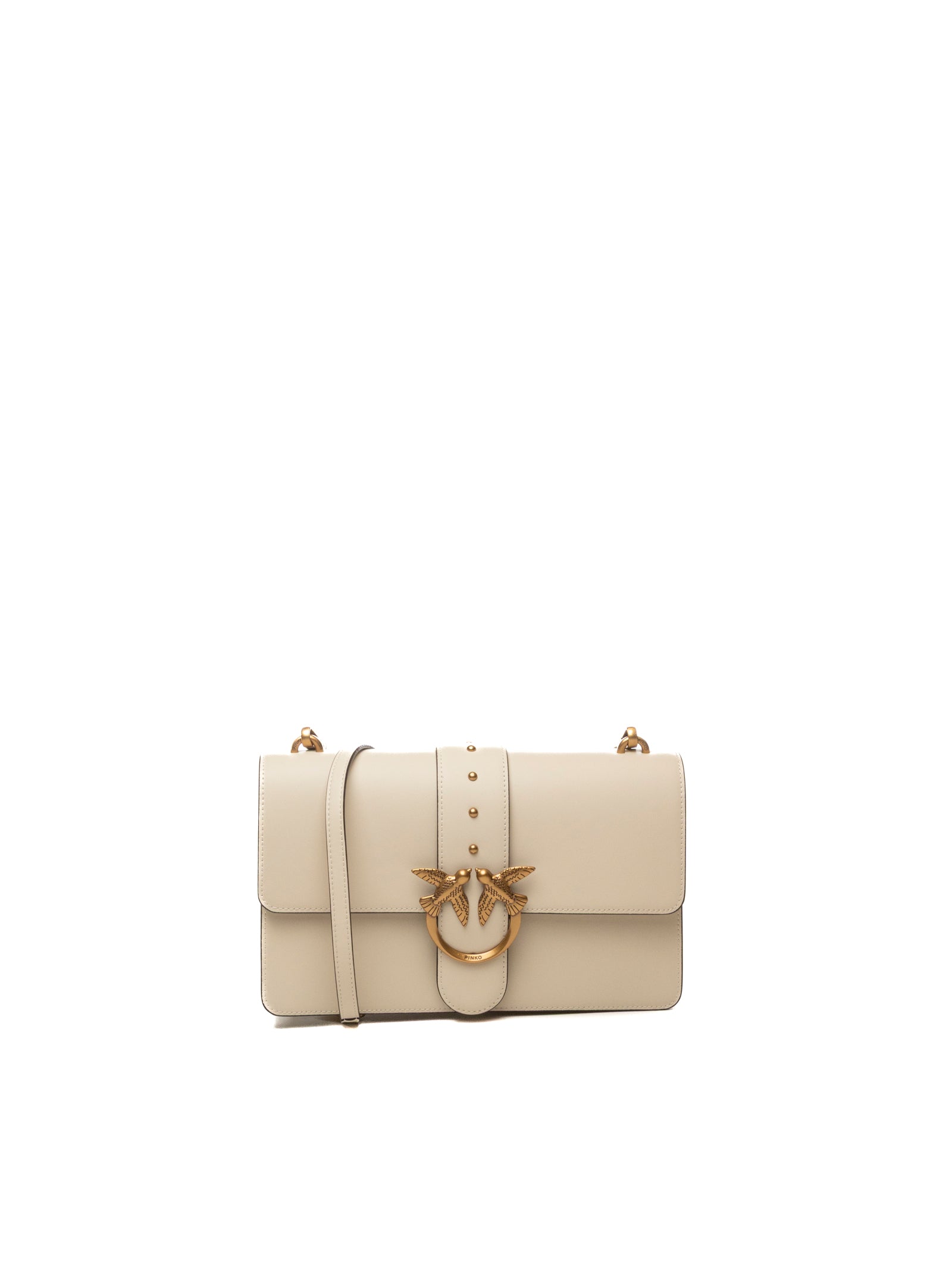 PINKO borsa a spalla love one classic bianco/ora 105857-A0F1 LOVE ONE CLASSIC-Z14Q