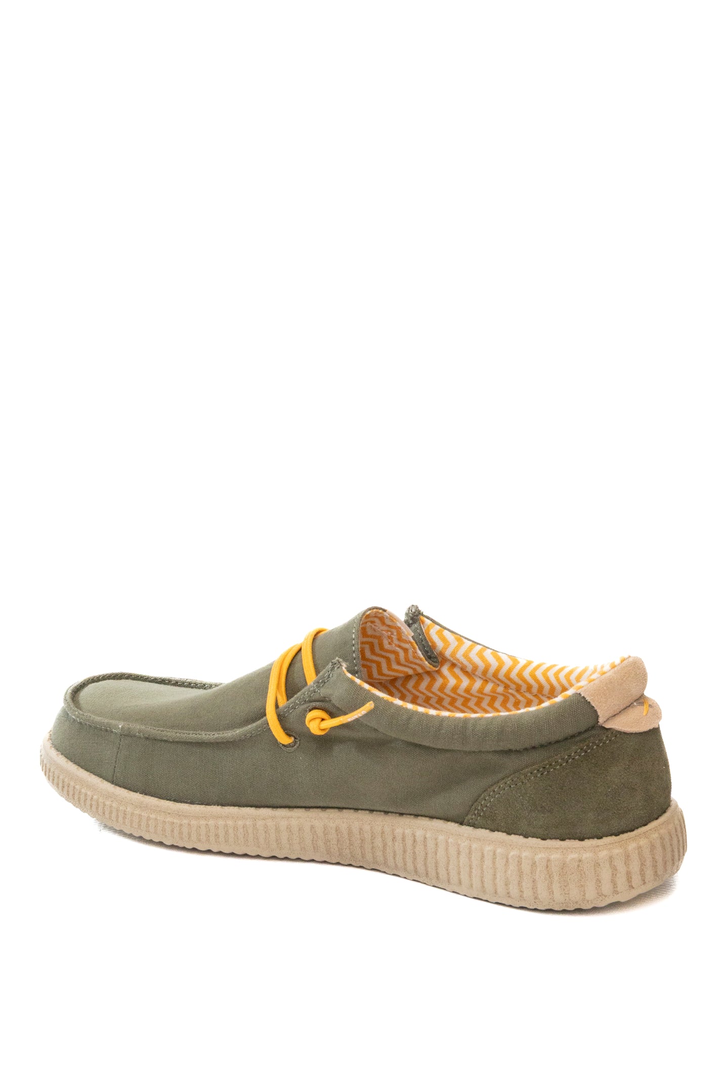PITAS Slip on ledro kaki LEDRO TESSUTO-KAKI
