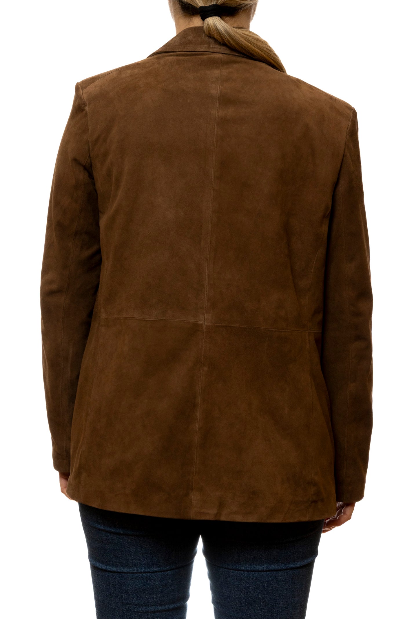 PK BY PASKAL blazer camoscio moro 126 CAM-FORESTA