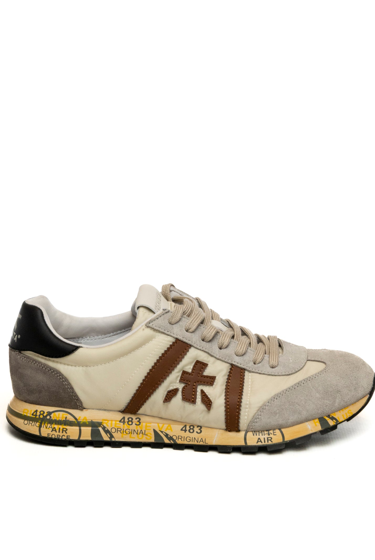 PREMIATA Sneaker lucy beige/marrone LUCY 8189-GRIGIO/MARRONE
