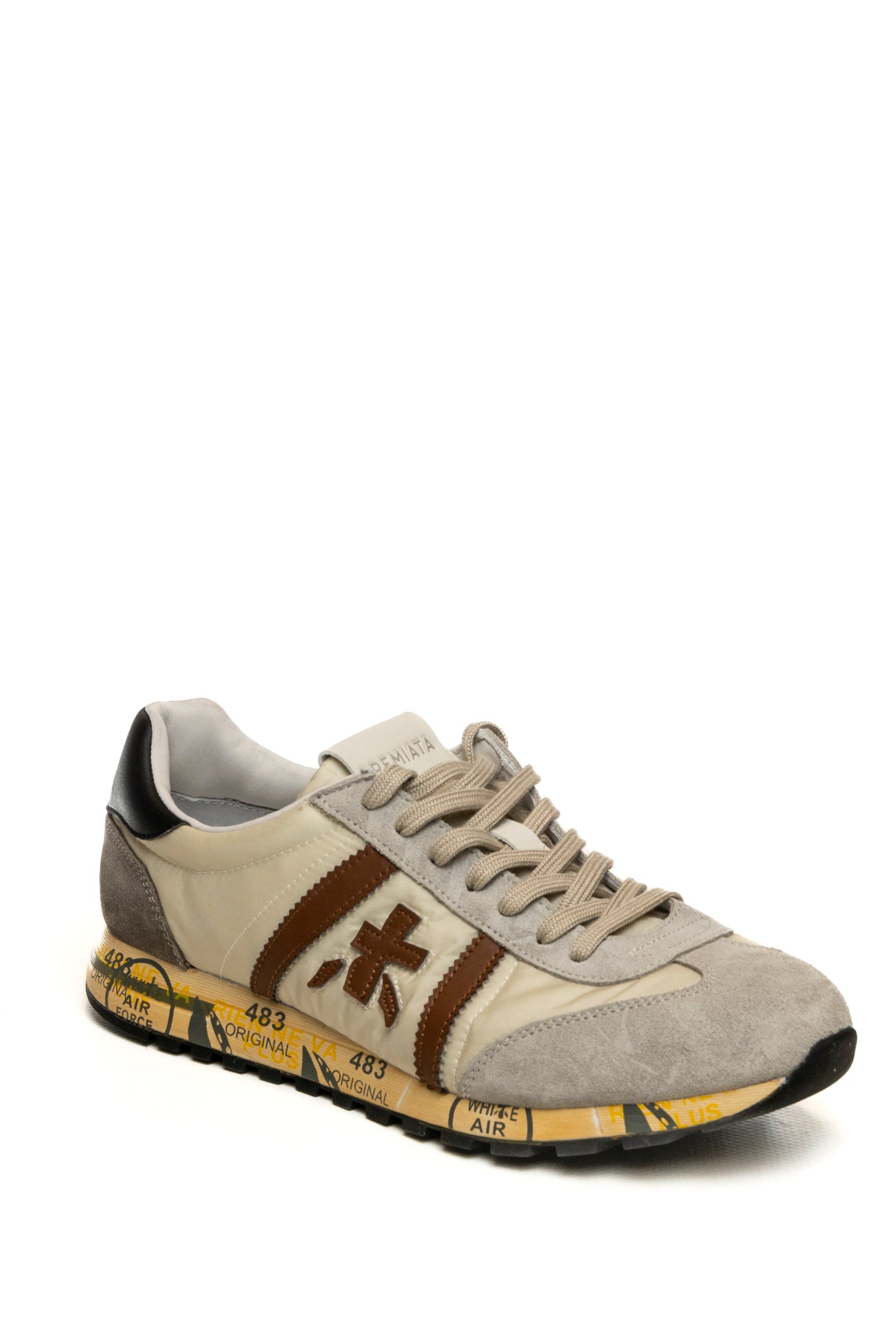 PREMIATA Sneaker lucy beige/marrone LUCY 8189-GRIGIO/MARRONE