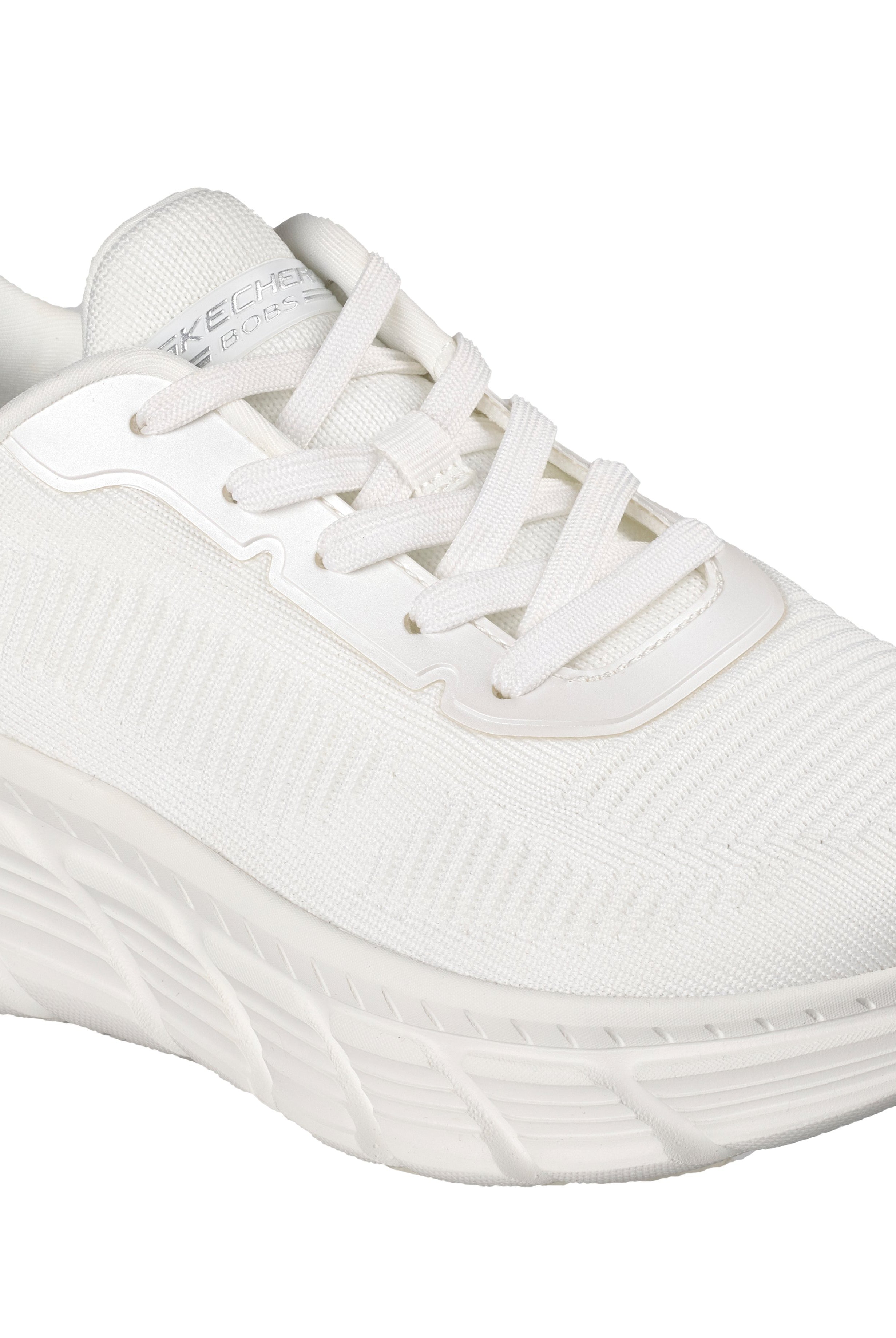 SKECHERS Sneaker bobs flex bianco 117385 BOBS B FLEX
