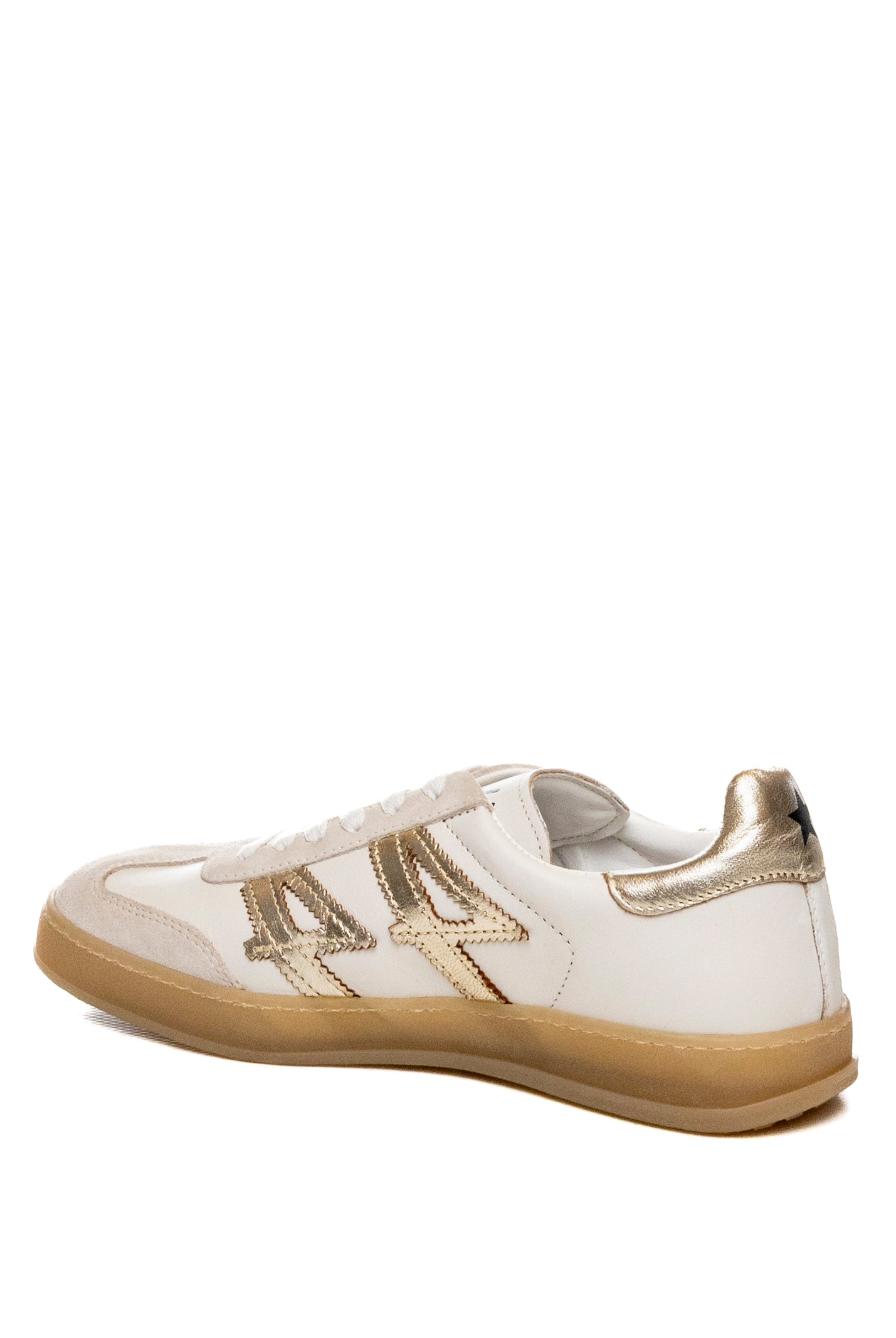 UP44 sneaker bianco/platino W3 PEL/SUE-BIA/PLATI