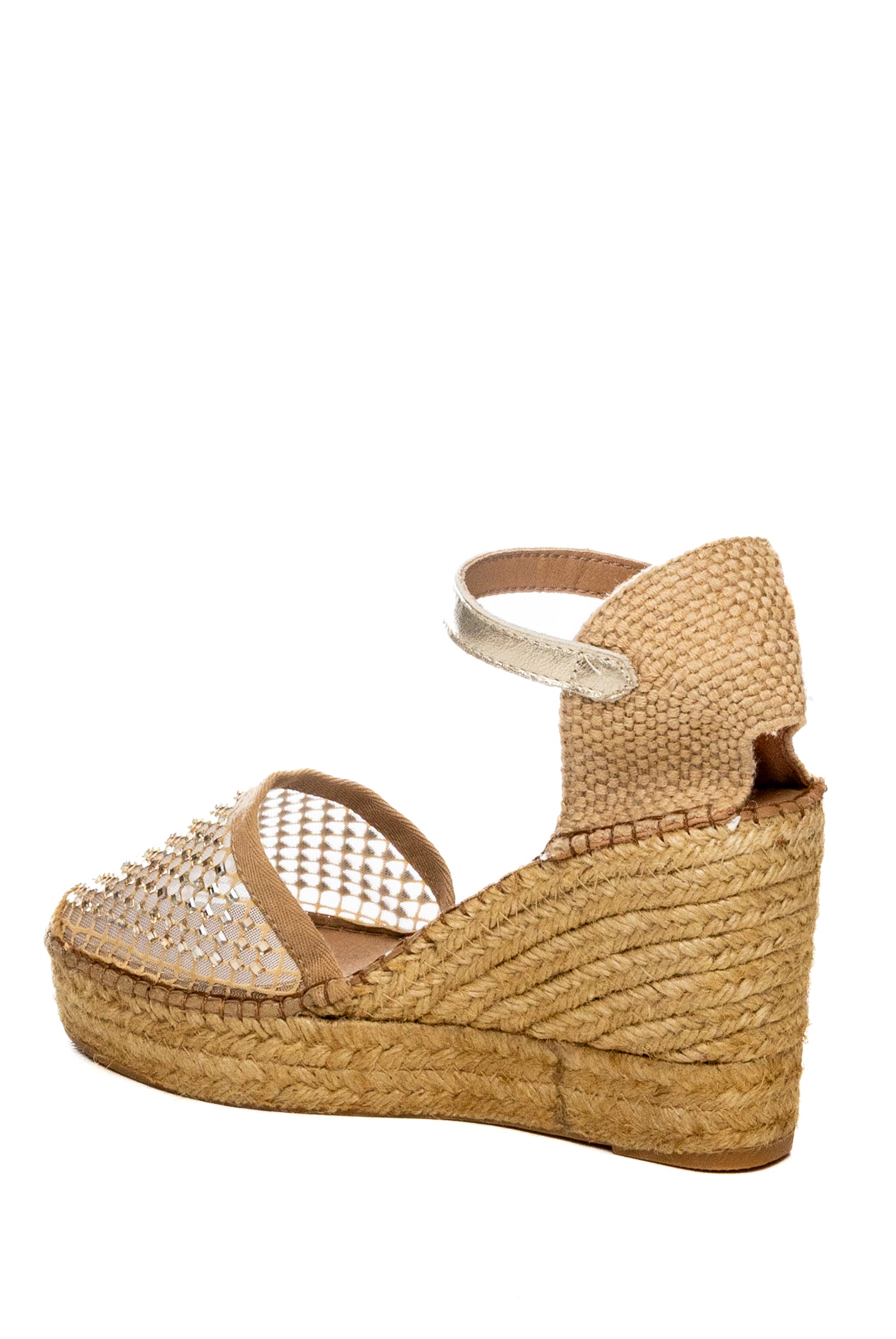 VIDORRETA espadrilles rejilla cristal crudo 122 REJILLA CRISTAL-CRUDO