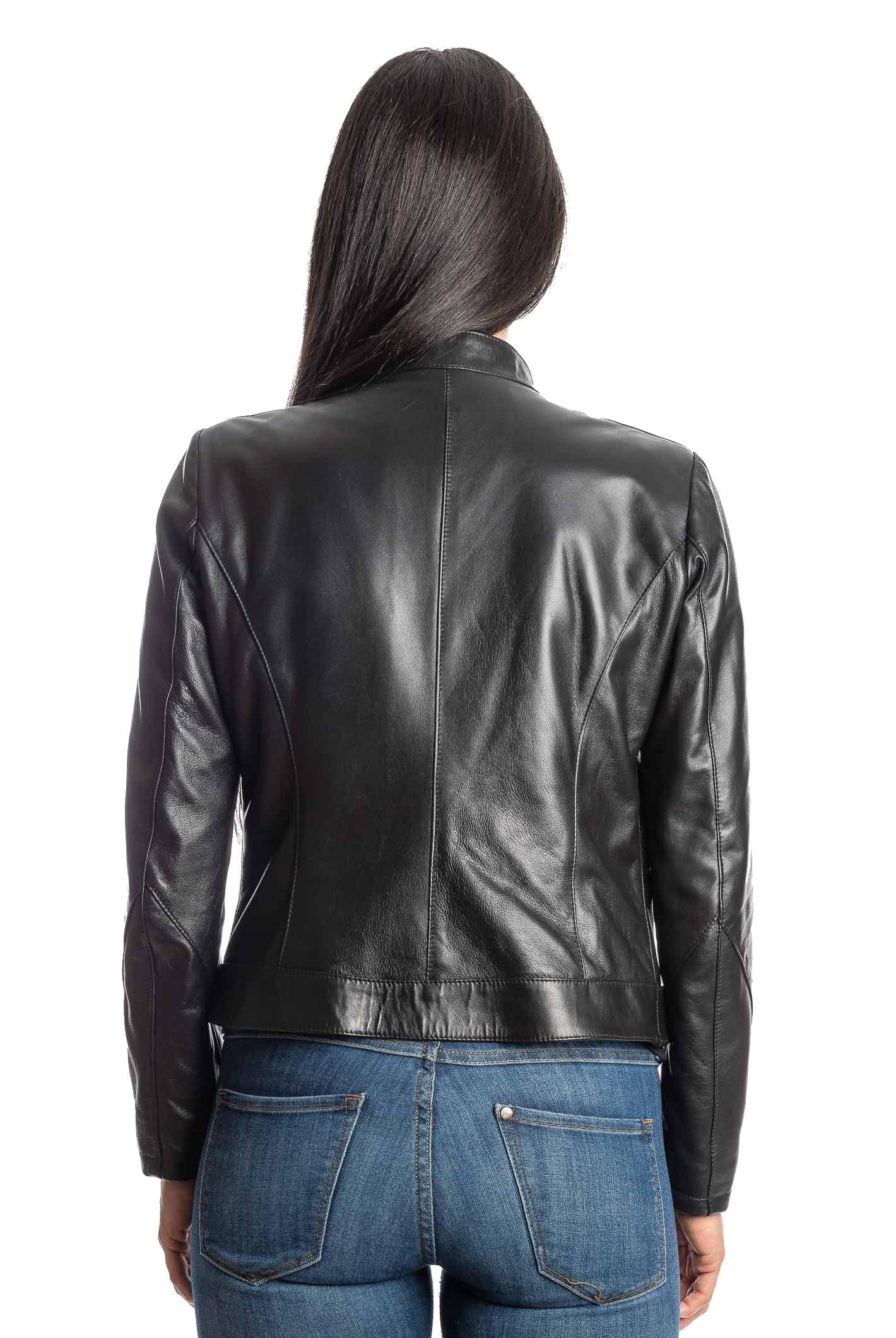 PK BY PASKAL giubbino nappa nero 327 NAPPA-NERO
