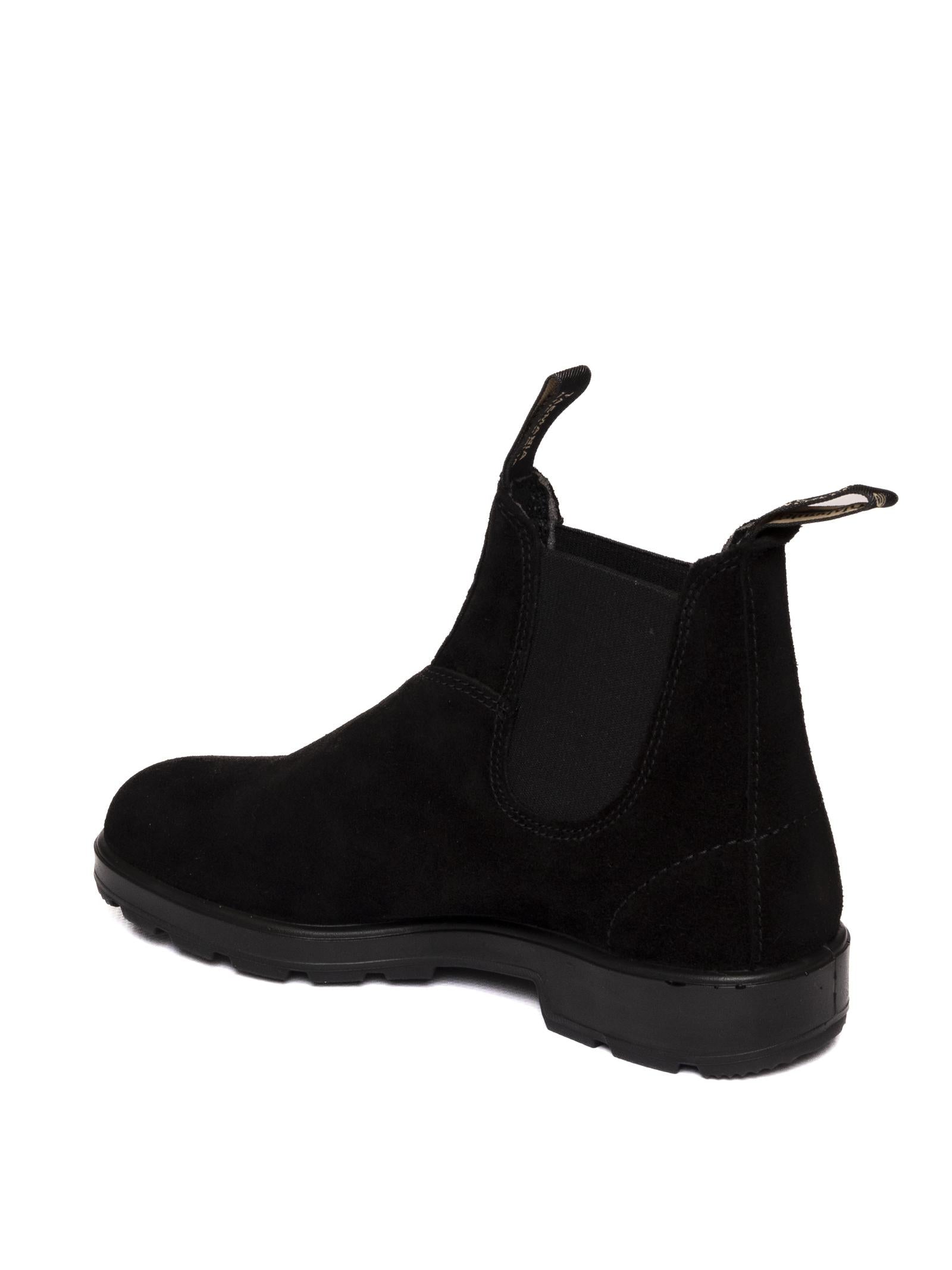 BLUNDSTONE FOOTWEAR beatles nabuk nero 2405 SUEDE-BLACK