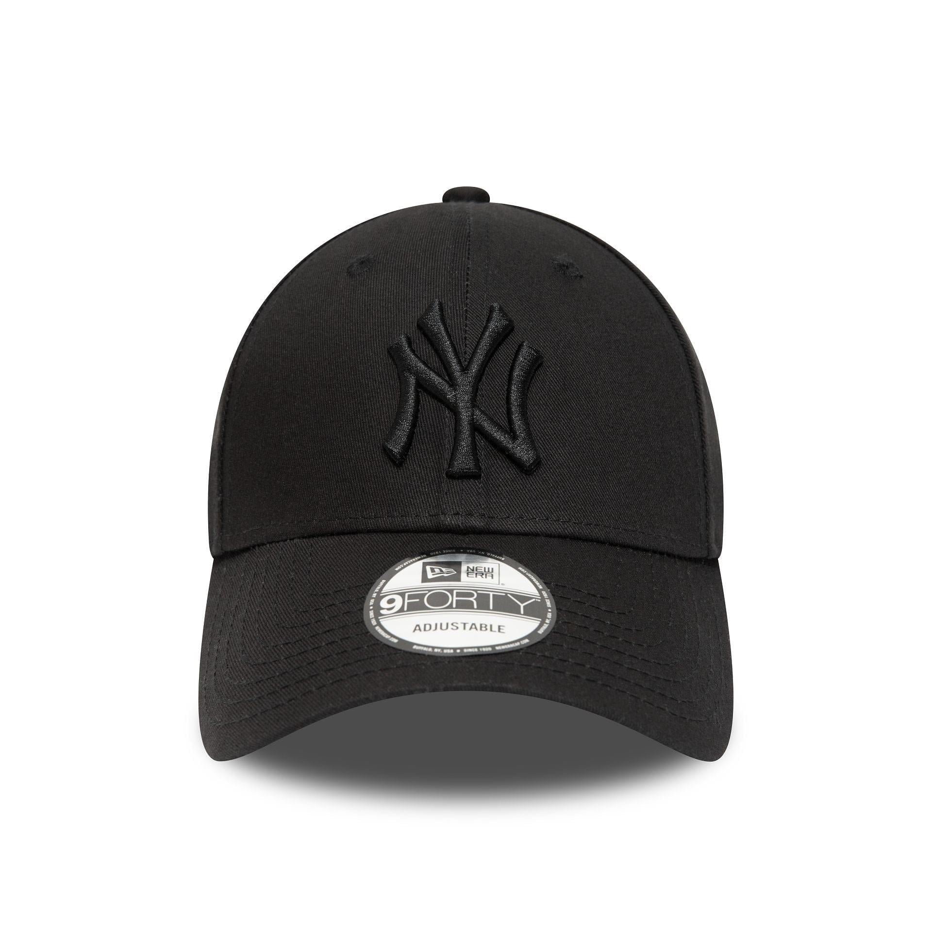 NEW ERA cappello new york yankees nero 80468932 9FORTY-BLK/BLK