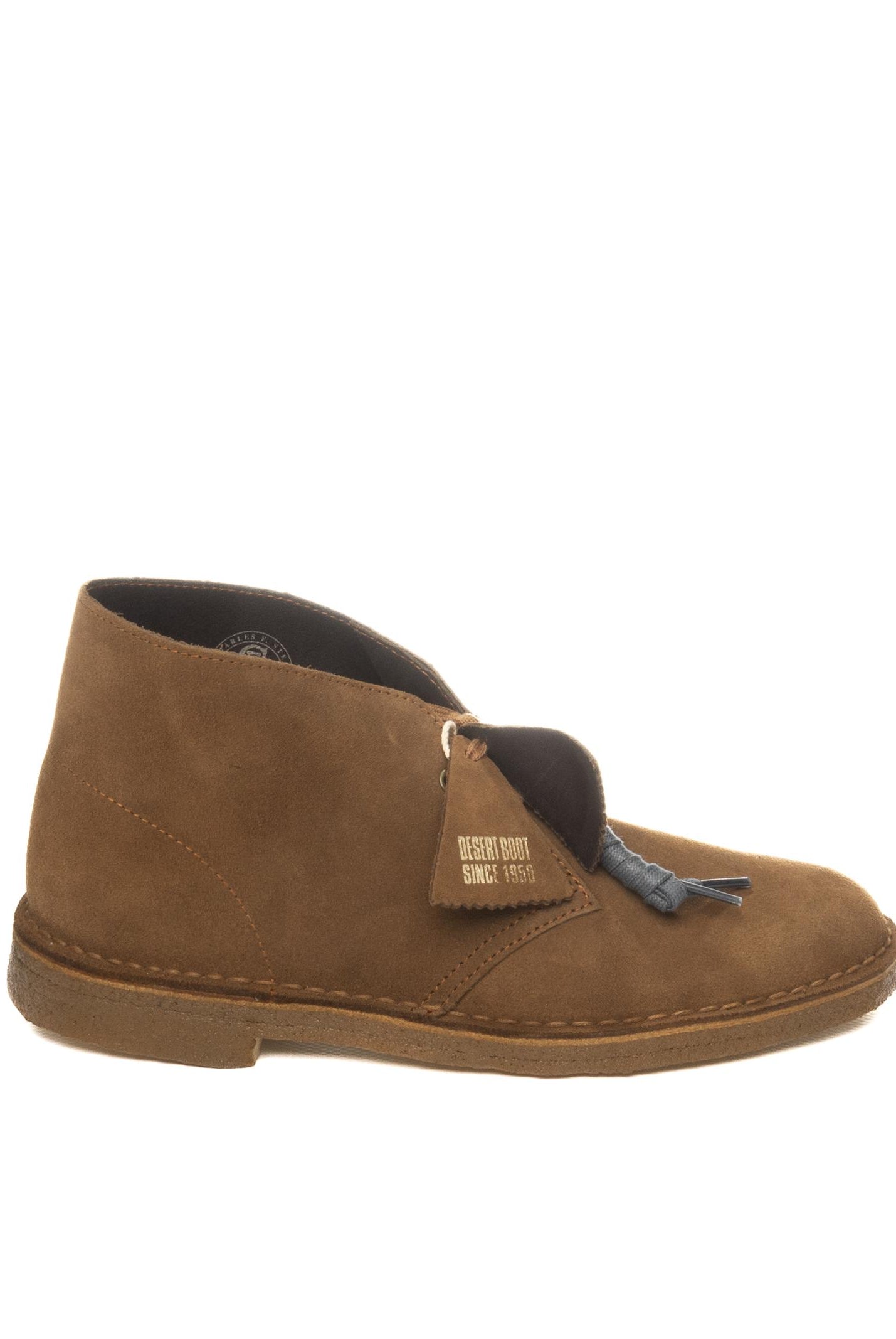 CLARKS ORIGINAL Polacchino desert boot cuoio DESERT-BOOT CAM-COLA