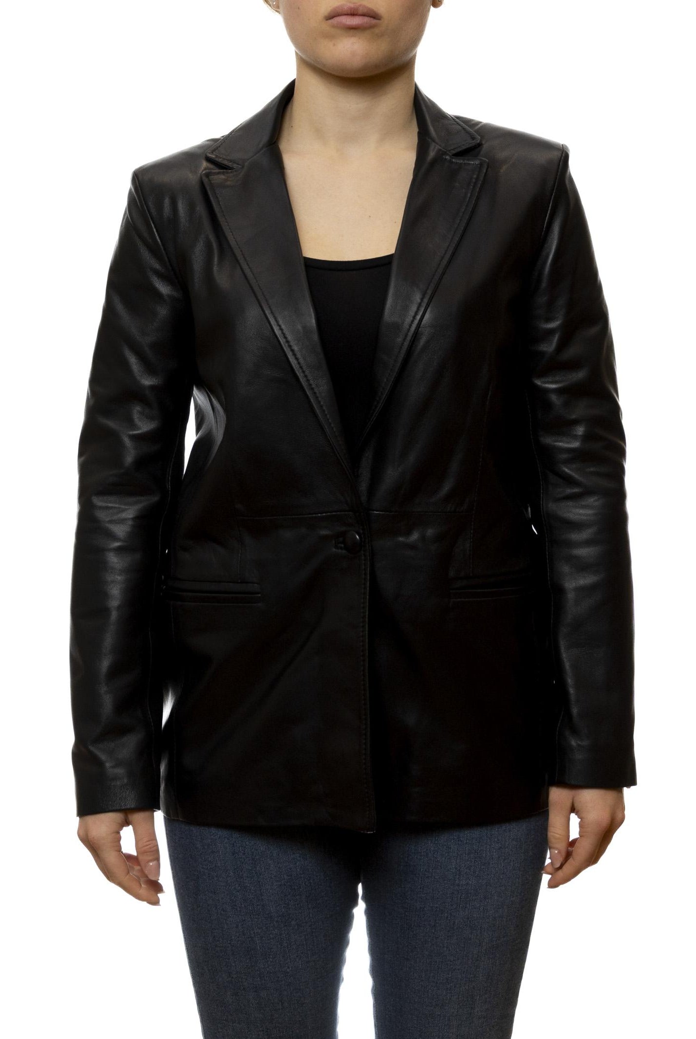 PK BY PASKAL blazer nappa nero 126 NAPPA-NERO