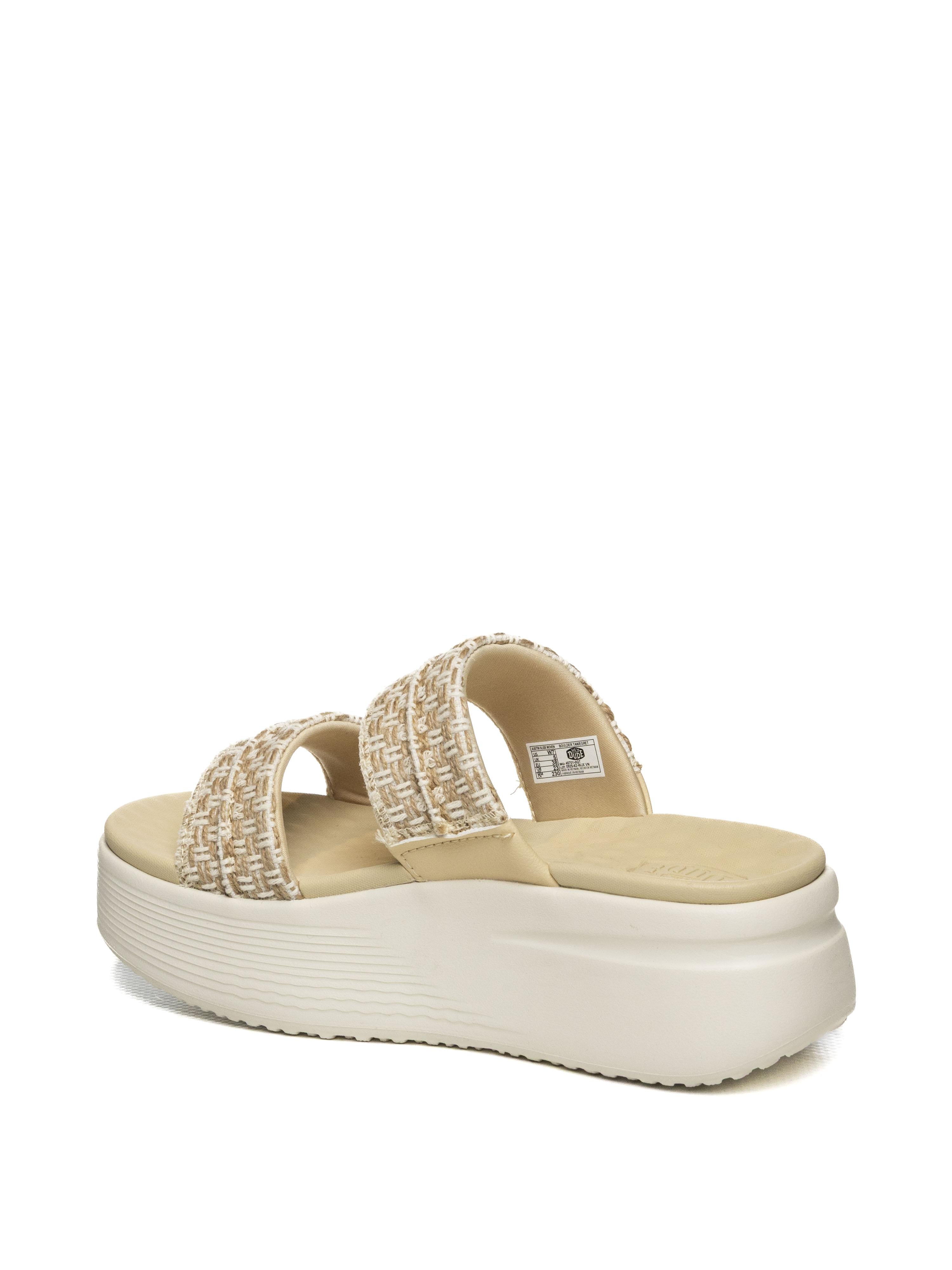 HEY DUDE sandalo austin woven tan 45701 AUSTIN WOVEN-0QT