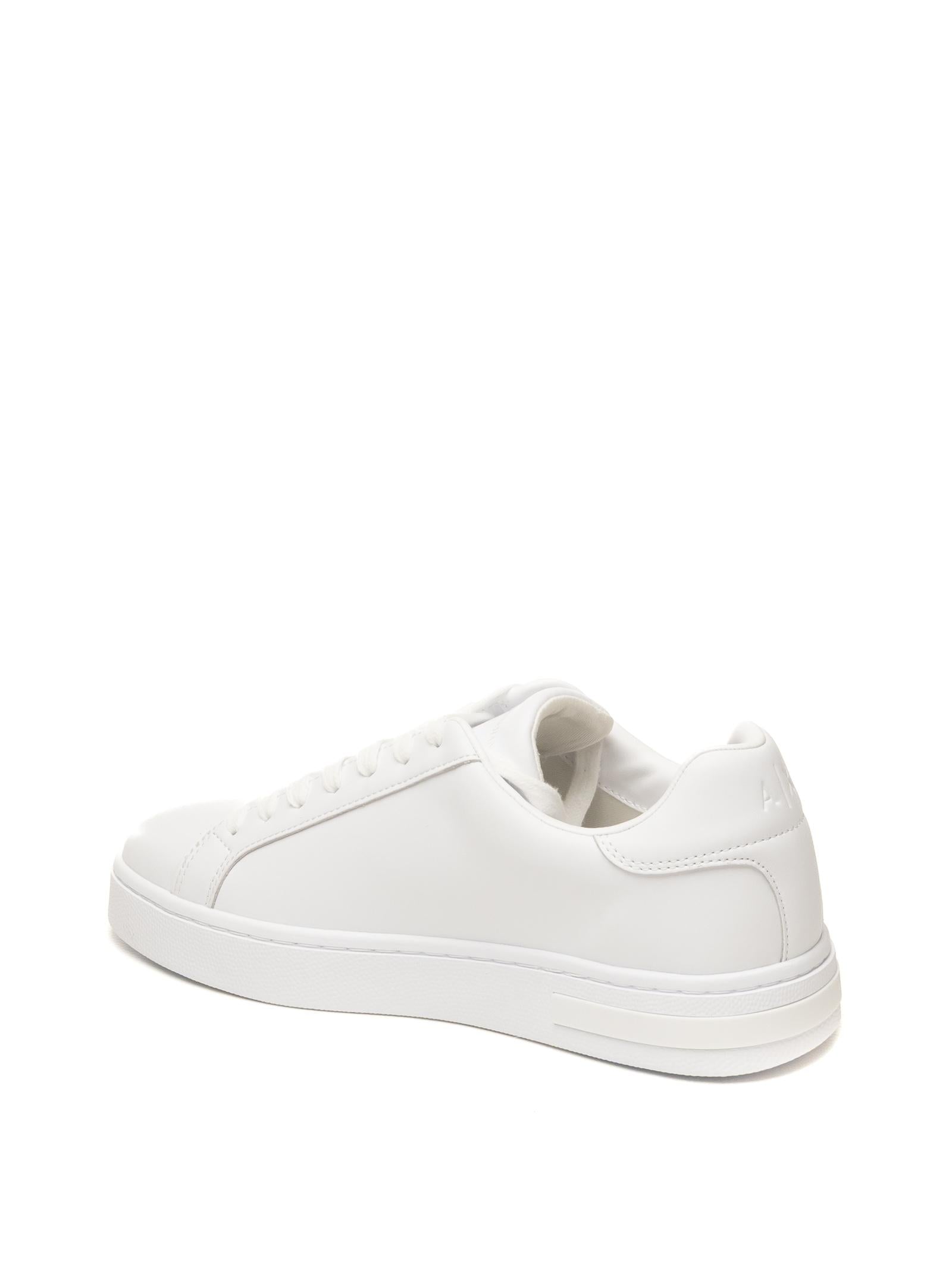 ARMANI EXCHANGE Sneaker pelle bianco XM000141 AF11912-U0002