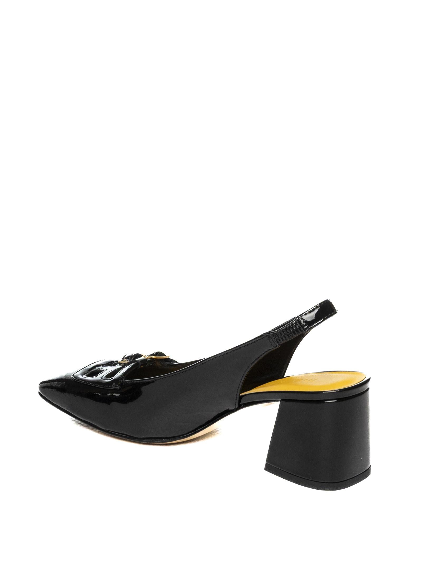 MARA BINI Chanel vernice nero U331 SPLENDOR-NERO