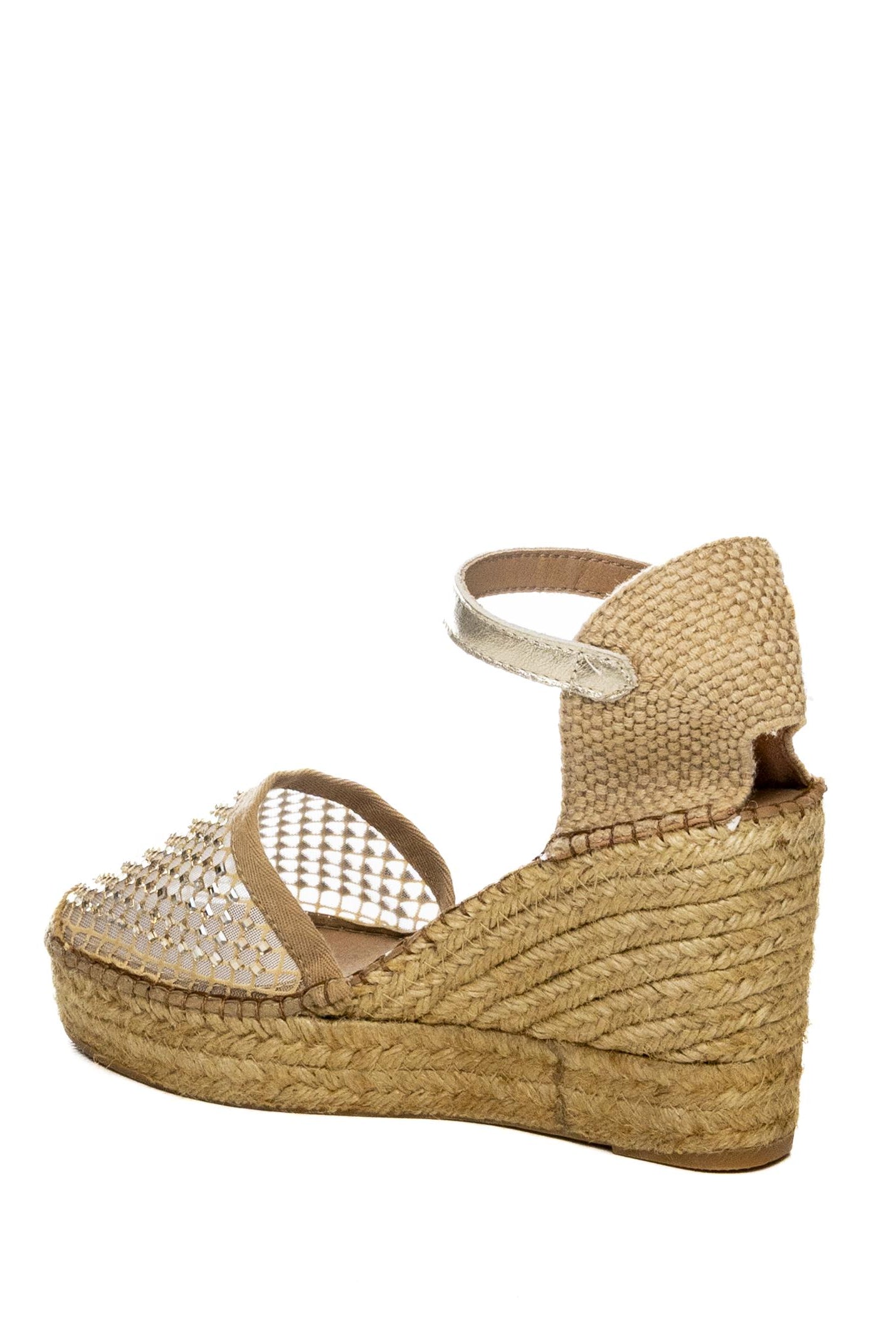 VIDORRETA espadrilles rejilla cristal crudo 122 REJILLA CRISTAL-CRUDO