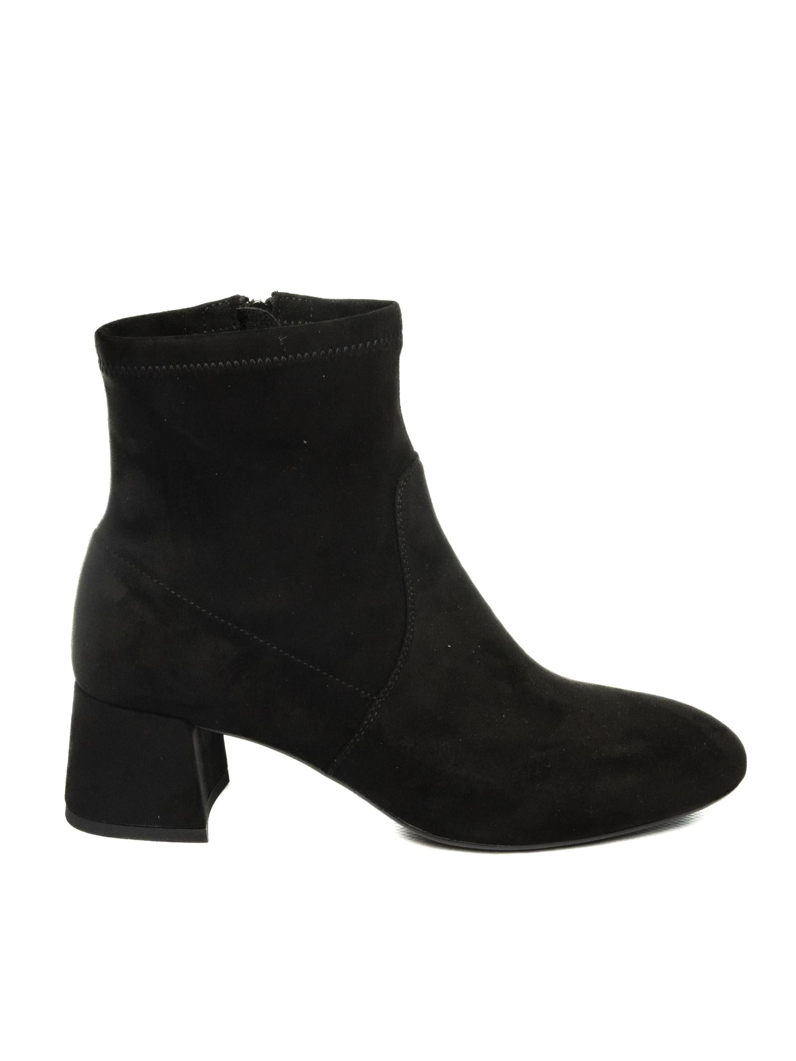 UMA PARKER NEW YORK Tronchetto elasticizzato nero 610 CAM-NERO