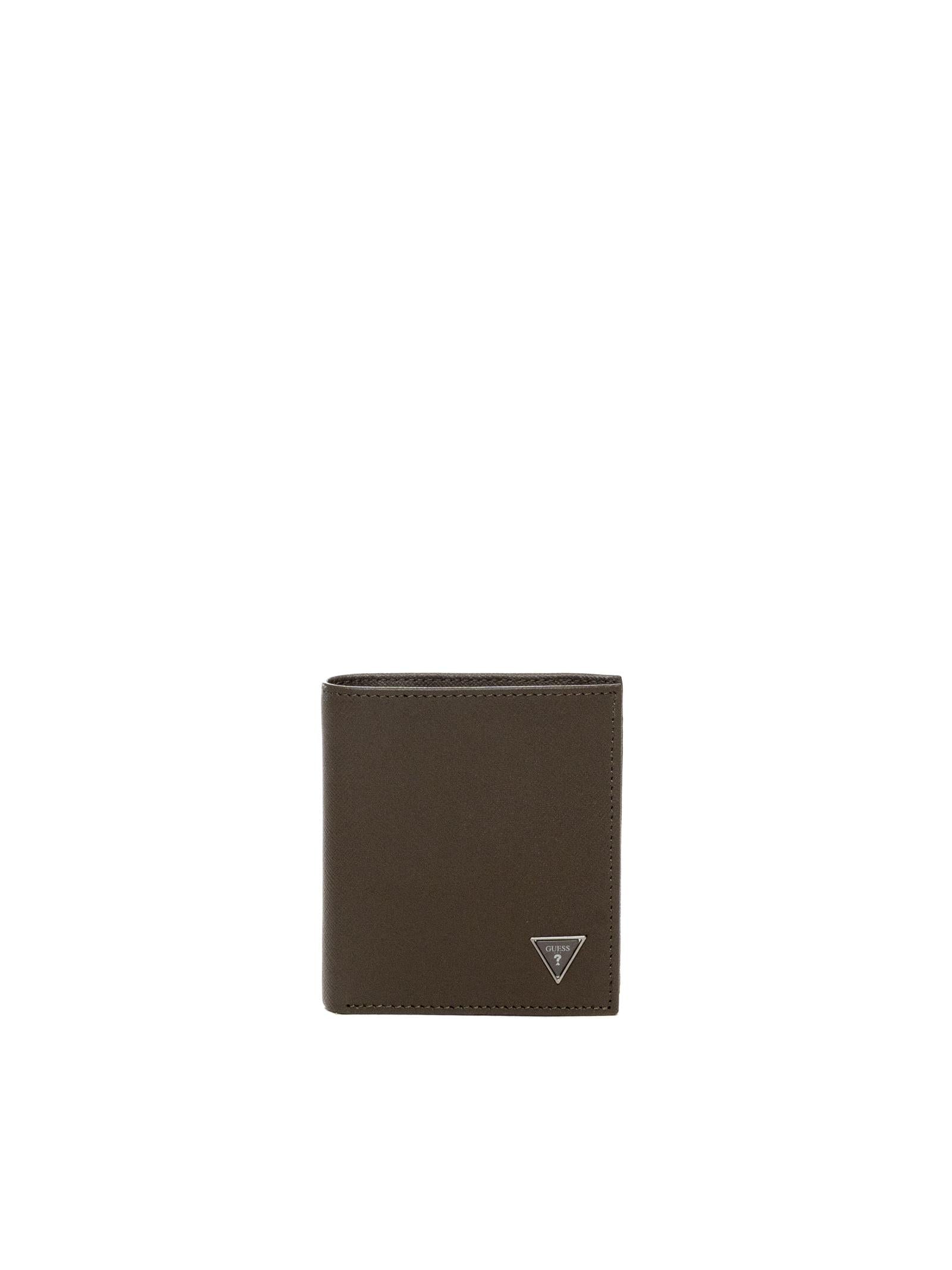 GUESS Portafogli pelle moro SMCSLE LEA22 MILANO-BROWN