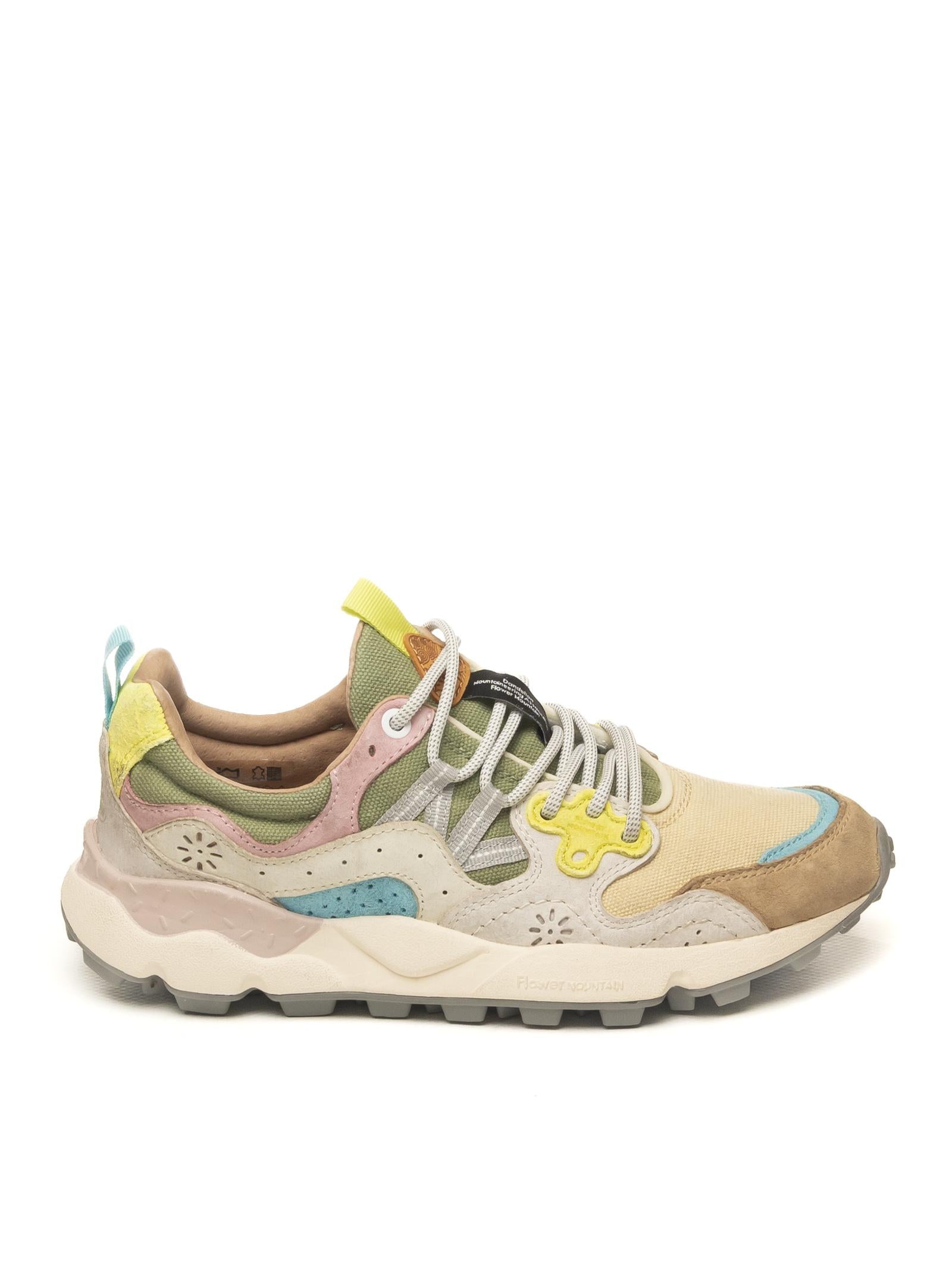 FLOWER MOUNTAIN Sneaker yamano multi 2017817-65 SUE/CAN-1E05