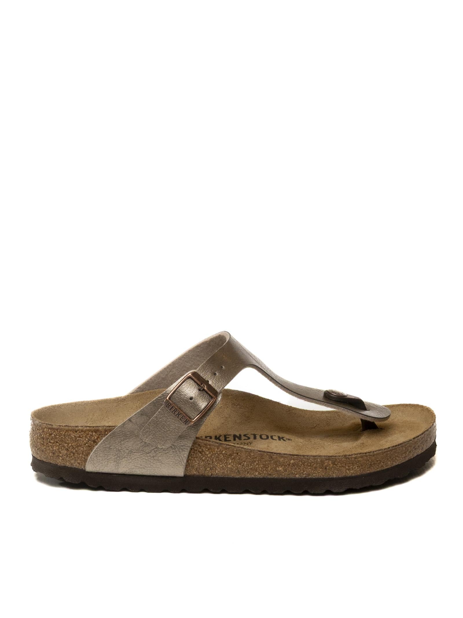 BIRKENSTOCK Sadalo gizeh laminato taupe GIZEH D 1016144-TAUPE