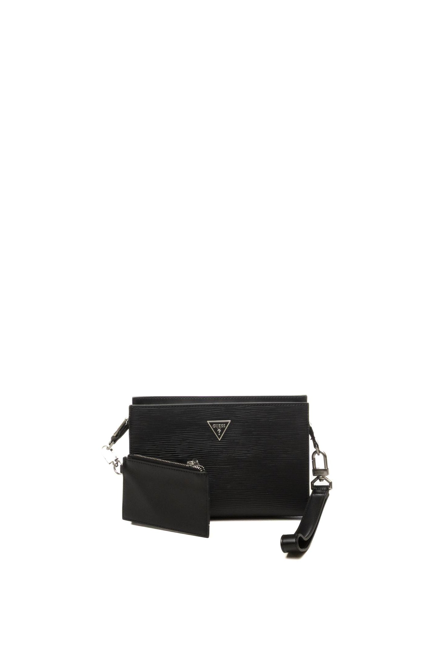GUESS borsa a spalla milano nera HMMIPW P6257 MILANO-BLACK