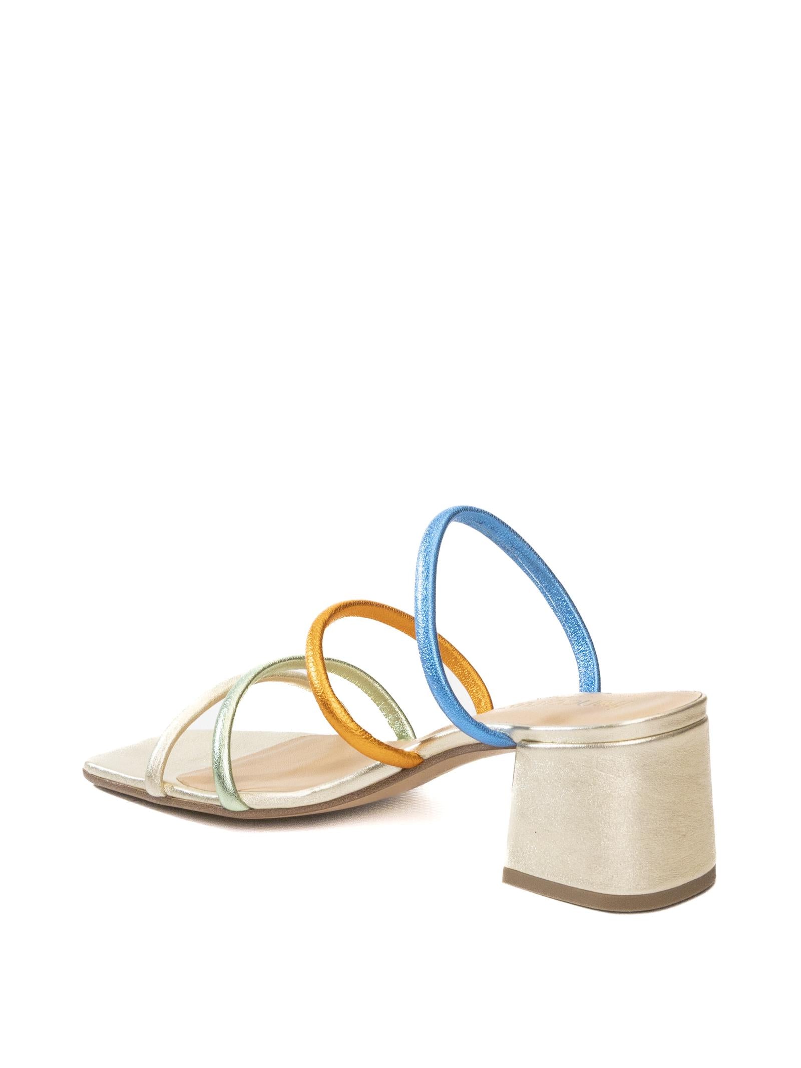 FRANCO RUSSO Sandalo 3002 multicolor 3002 LAM-MULTI