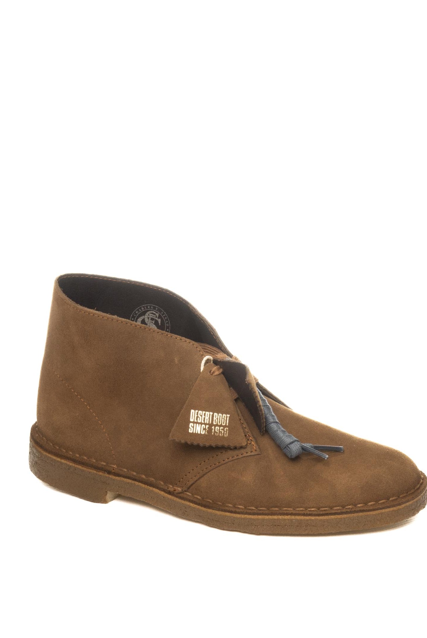 CLARKS ORIGINAL Polacchino desert boot cuoio DESERT-BOOT CAM-COLA