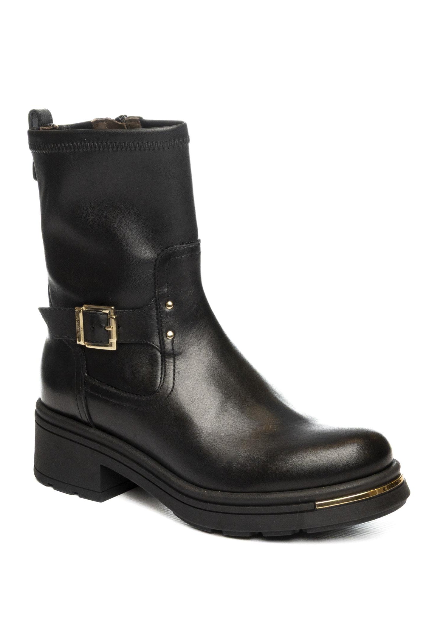 NERO GIARDINI Tronchetto pelle nero 514865 GUANTO-NERO