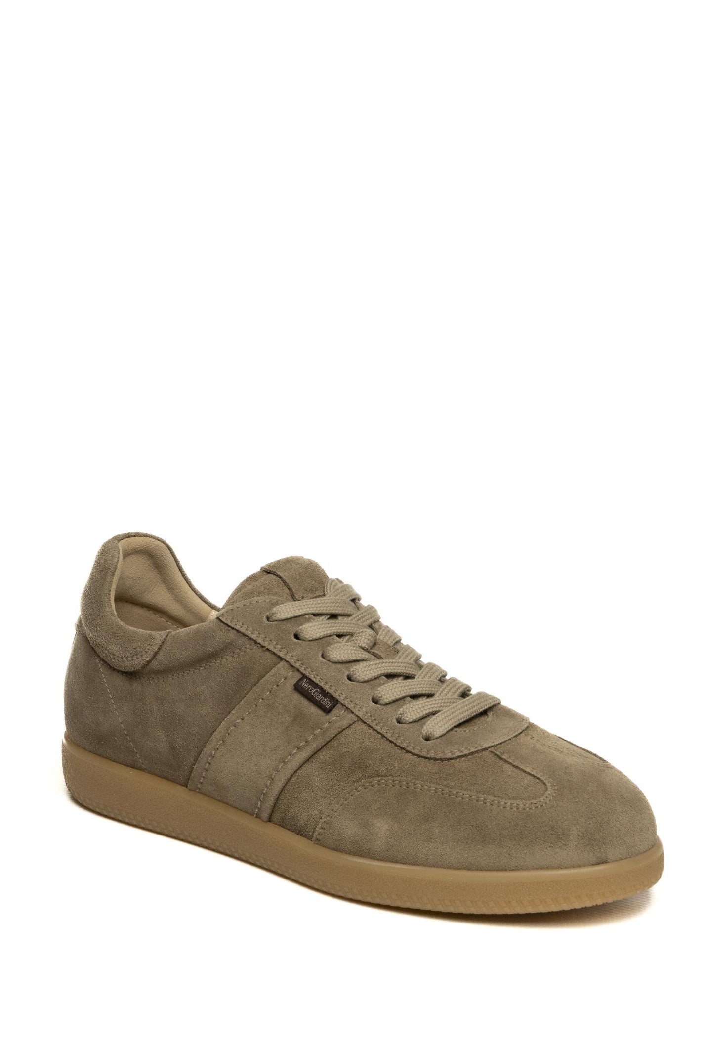 NERO GIARDINI Sneaker camoscio taupe E500685 AROLD-VELO