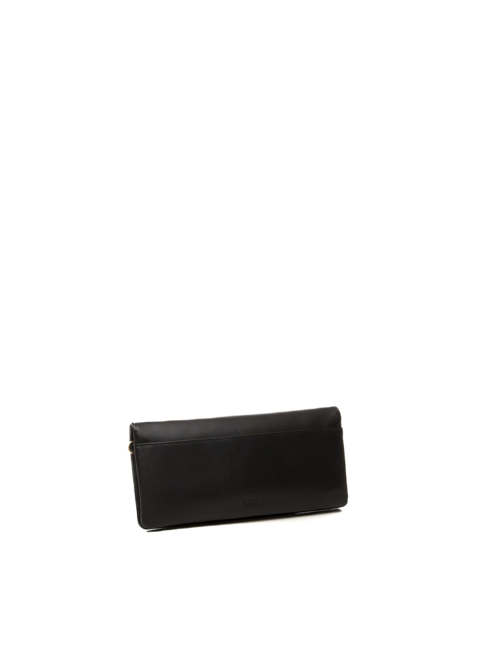 PINKO borsa a spalla click soft nero/oro 106022-A0QO CLICK SOFT-Z99Q
