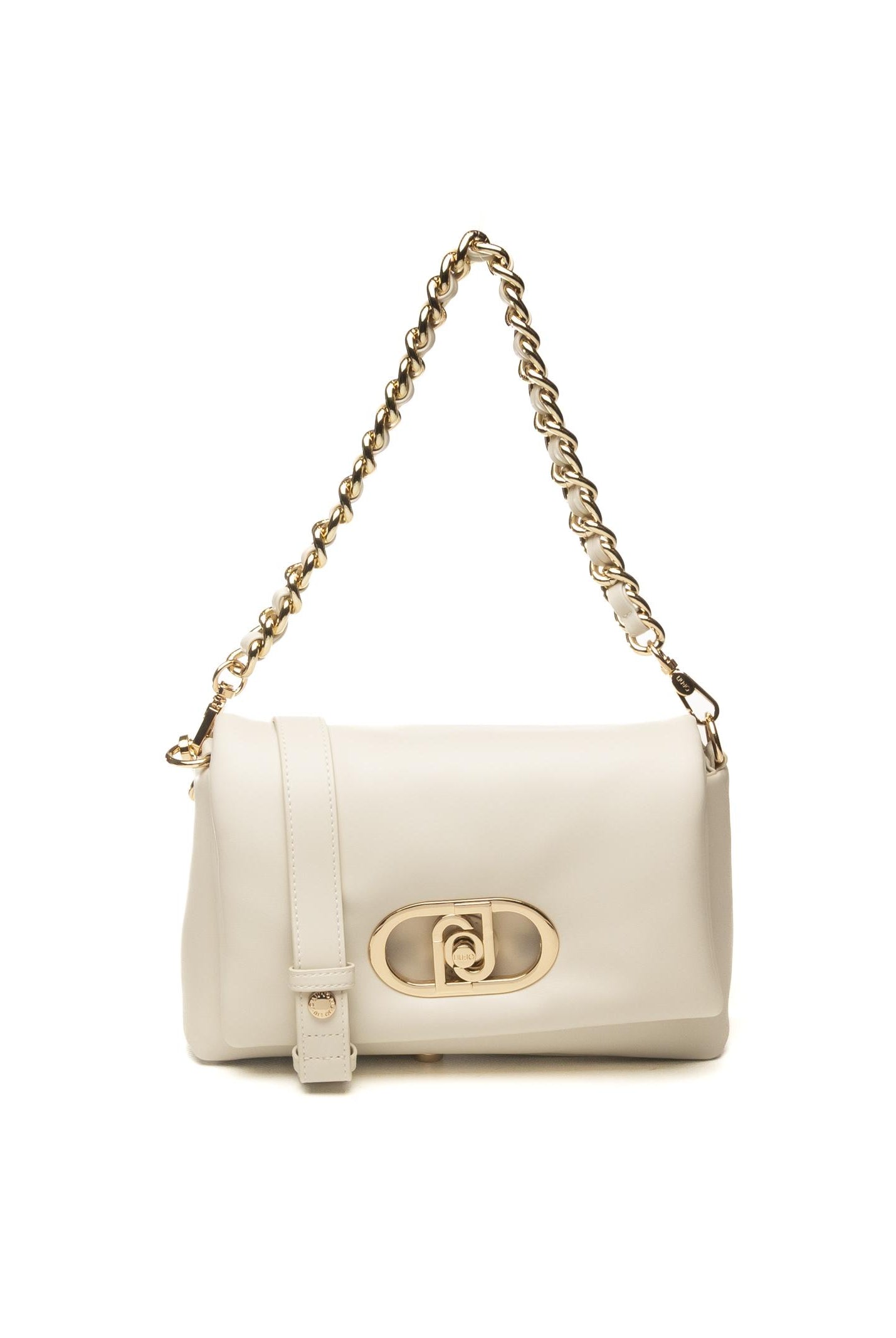 LIU JO borsa a spalla la puffy crema AA6148E0953 LA PUFFY-X0459