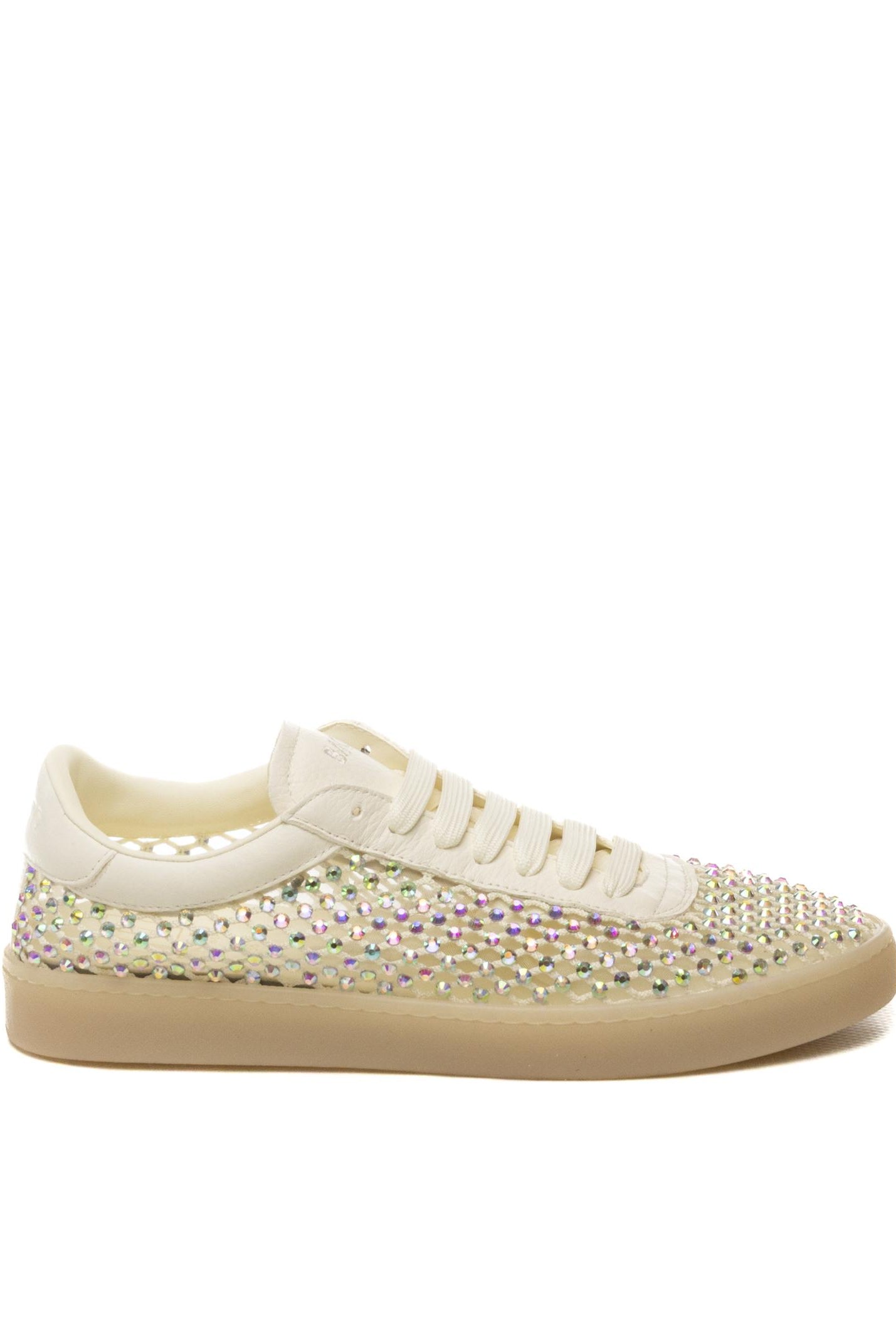 BACK 70 Sneaker glam strass bianco GLAM STRASS-61 WHITE