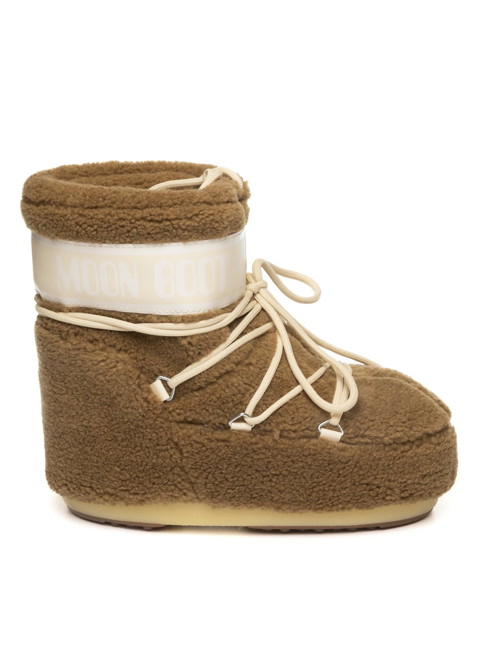MOON BOOT Doposci icon low fleece camel 1409700 ICONLOWFLEECE-M047