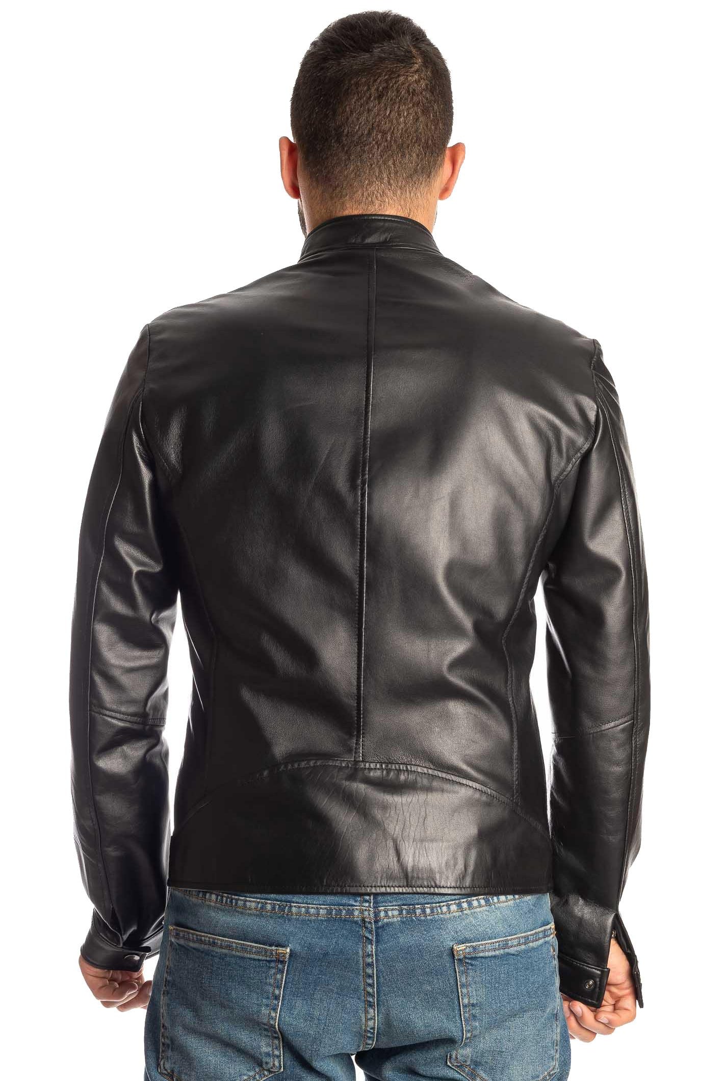 PK BY PASKAL giubbino nappa nero 767 NAPPA-NERO