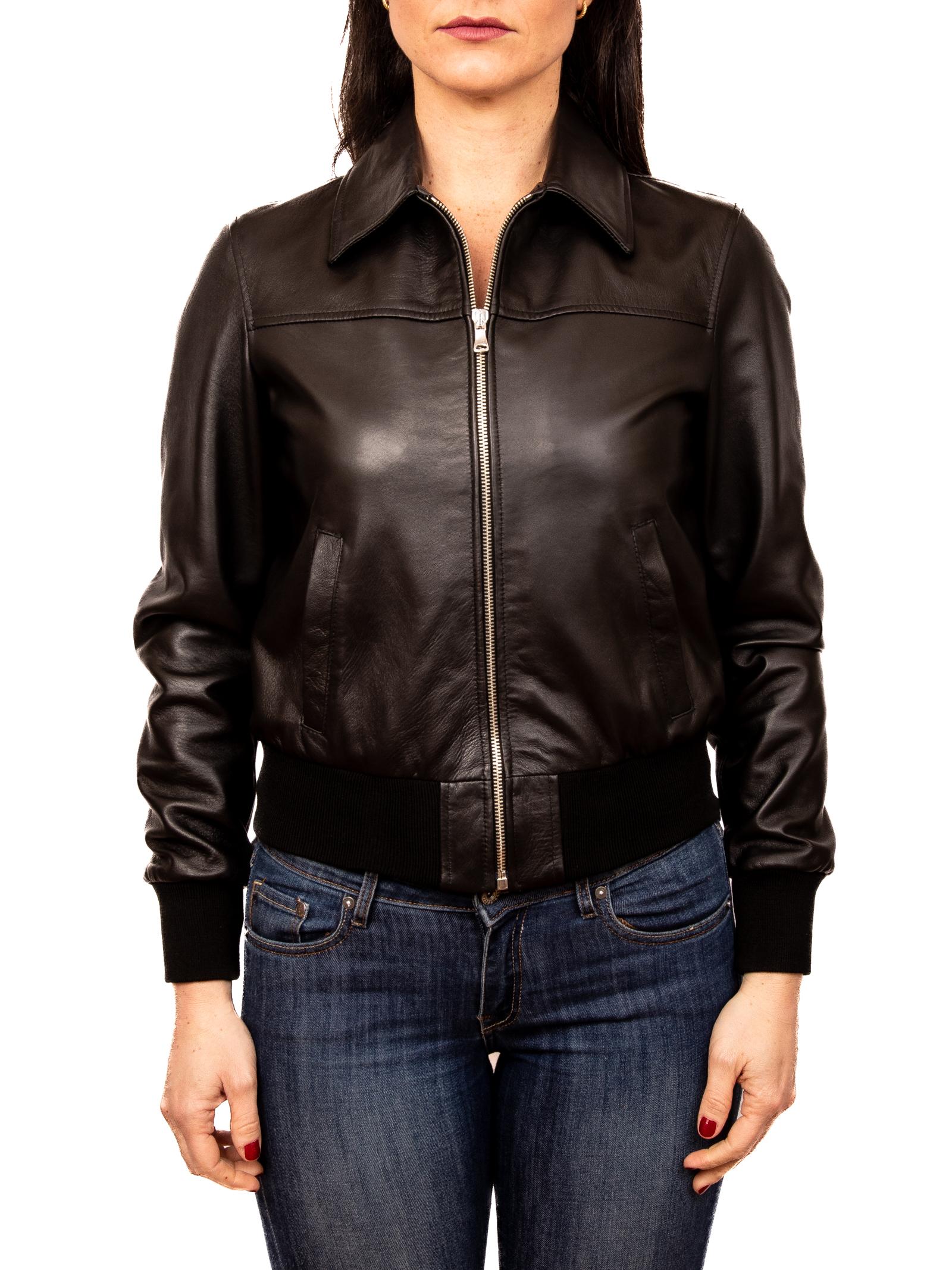 PK BY PASKAL giubbino nappa nero 317 NAPPA-NERO