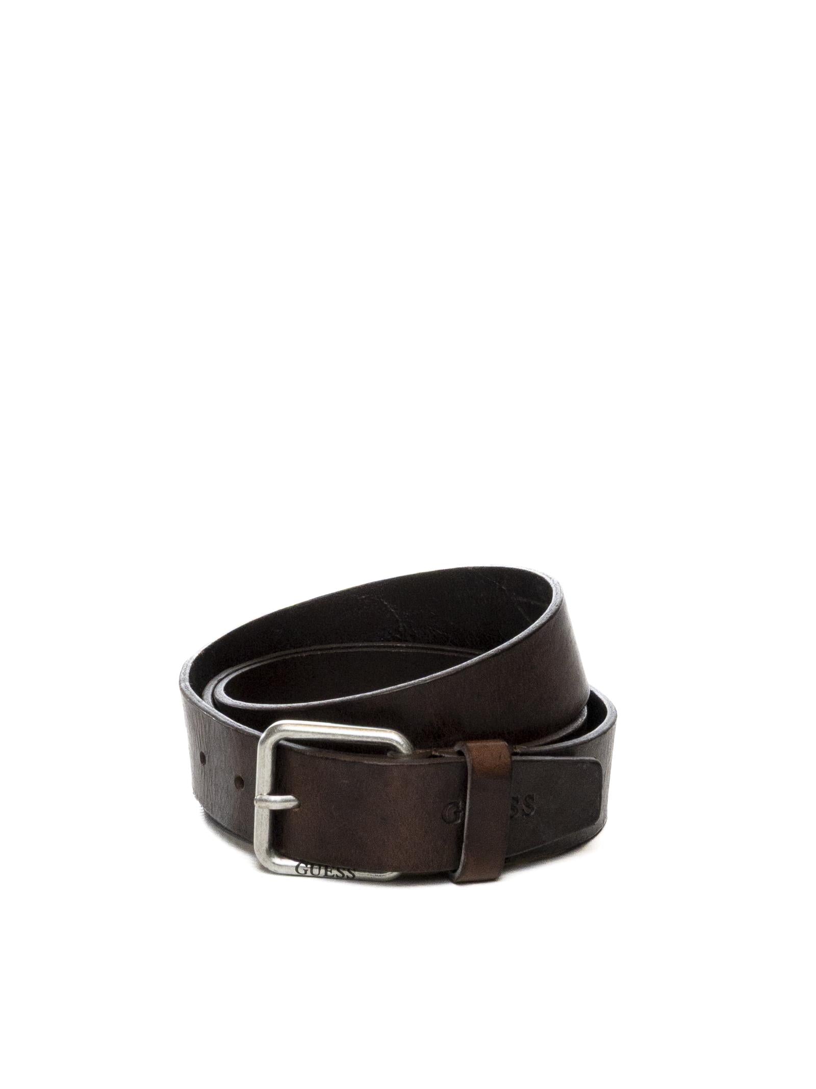 GUESS Cintura pelle moro BM7879 P6235 NOT ADJ-BROWN