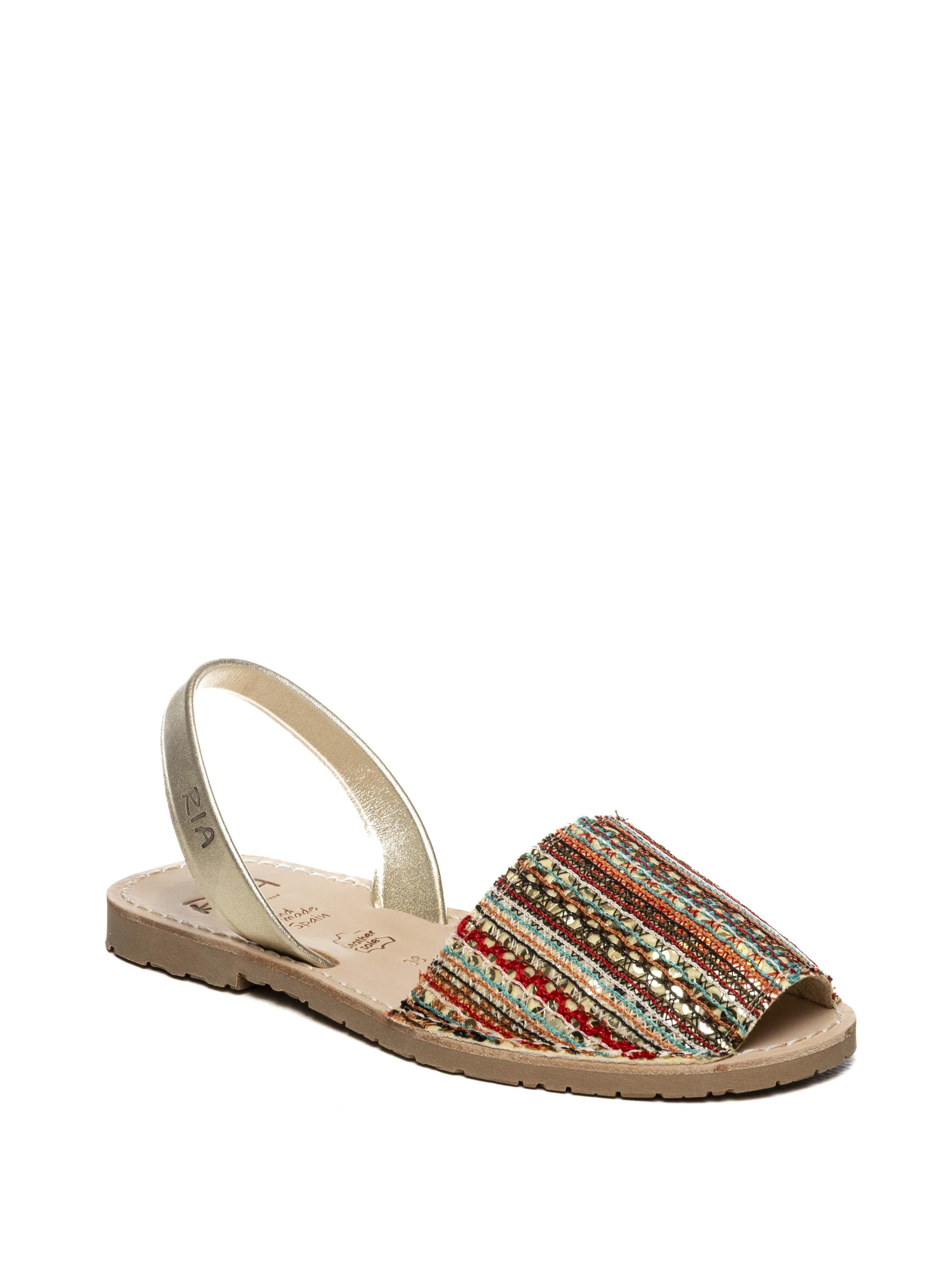 RIA MENORCA sandalo cile multicolor 27062 CILE-METAL GRAIN