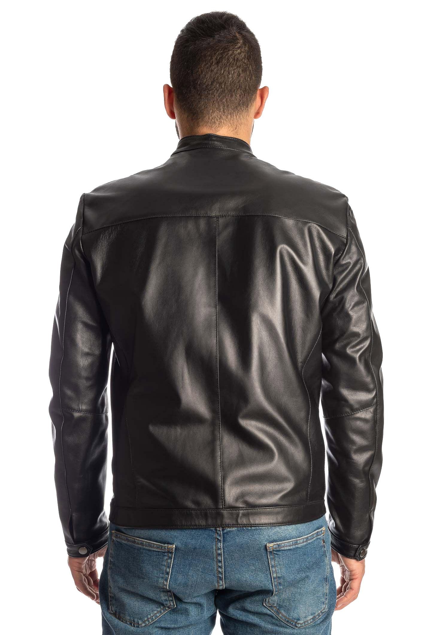 PK BY PASKAL giubbino nappa nero 771 NAPPA-NERO