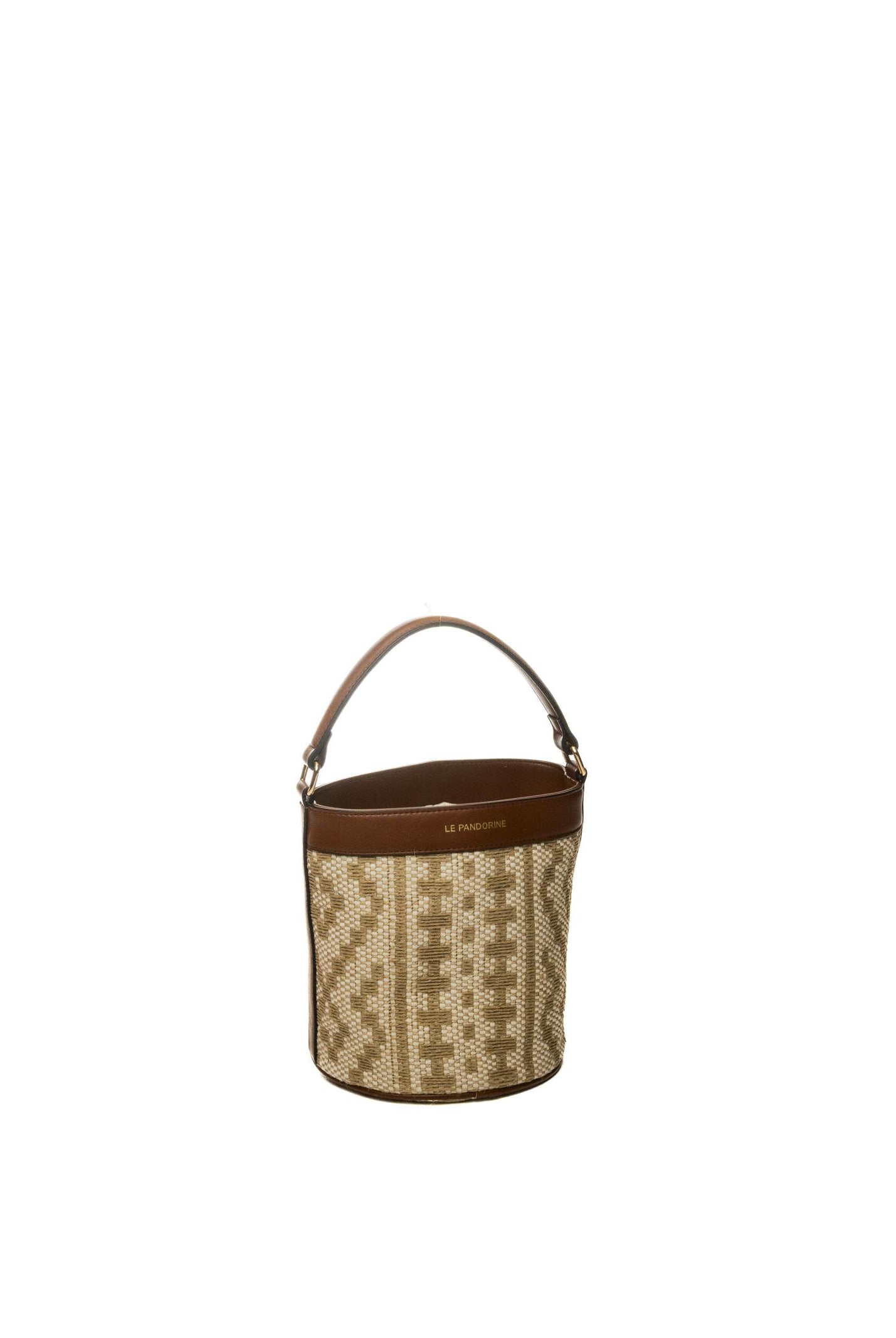 LE PANDORINE borsa a mano giulia naturale/marrone PS2620B28 GIULIA-C01