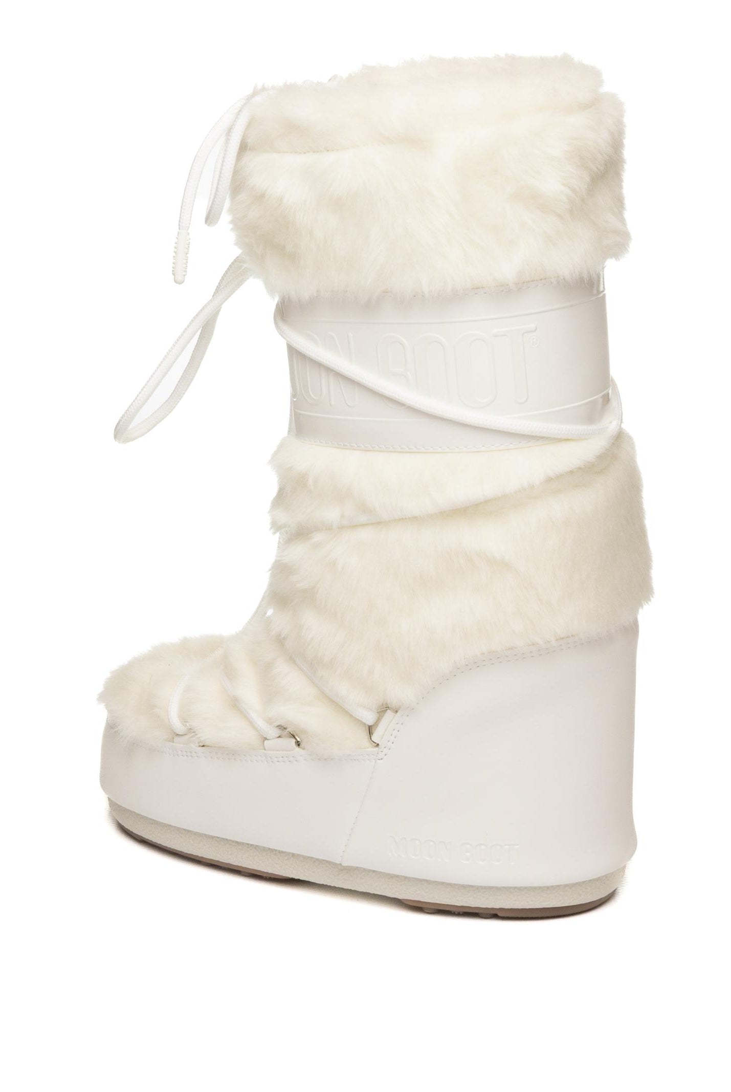 MOON BOOT Doposci Icon fur bianco 1408900 ICONFUR-A002