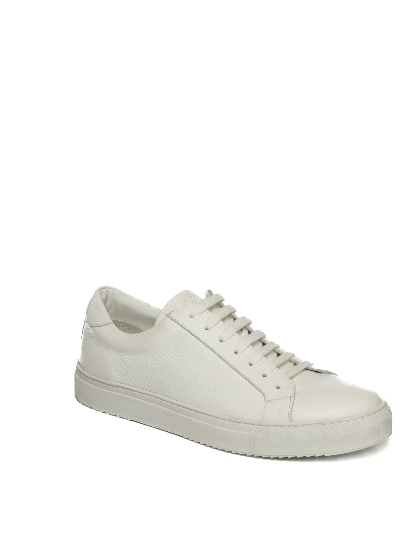 JEROLD WILTON Sneaker pelle bianco 1013 CUIR-BIANCO